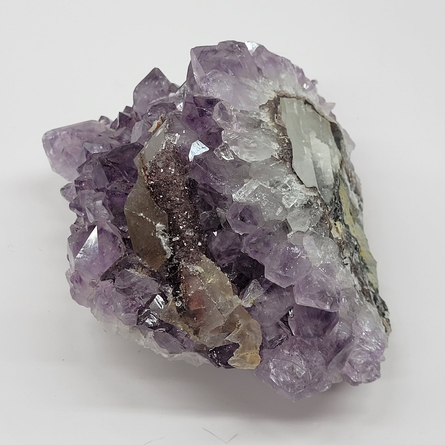 Amethyst w/ Calcite specimen