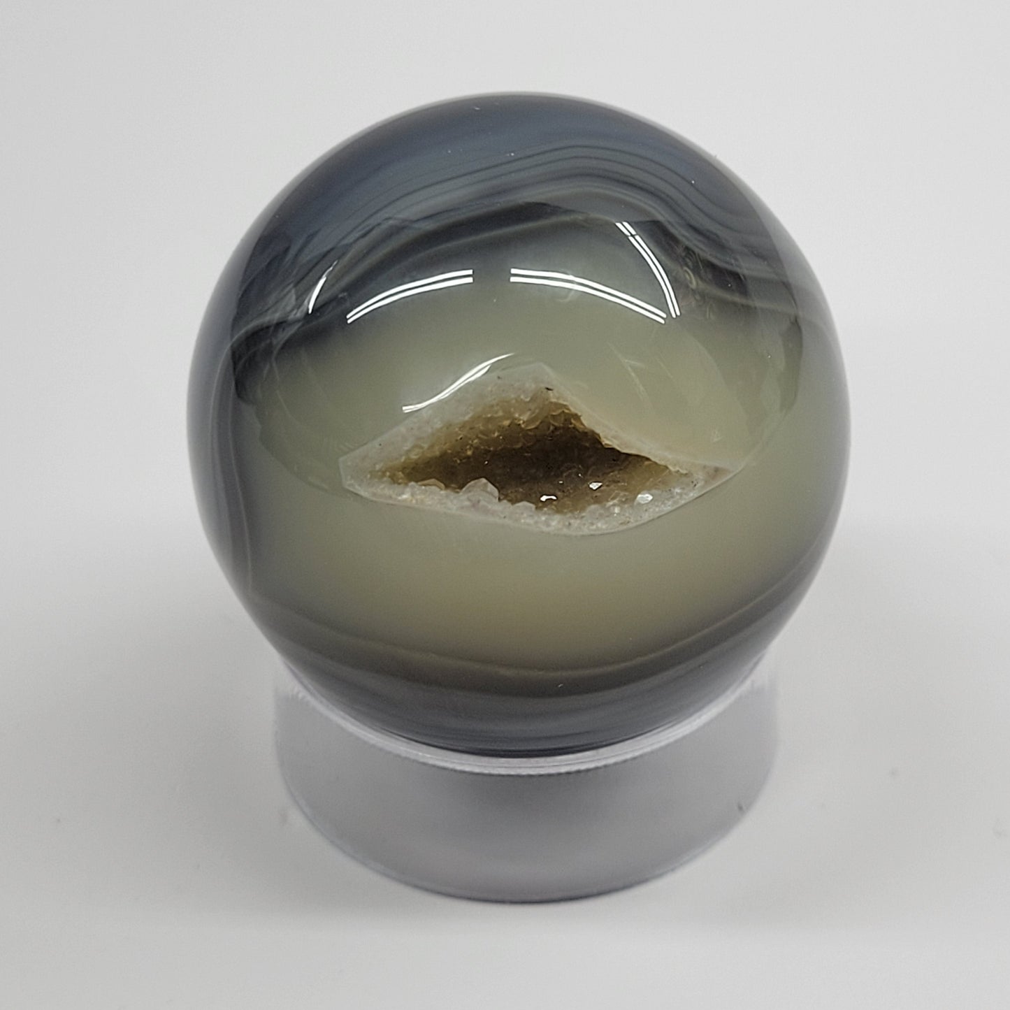 Drusy Agate sphere