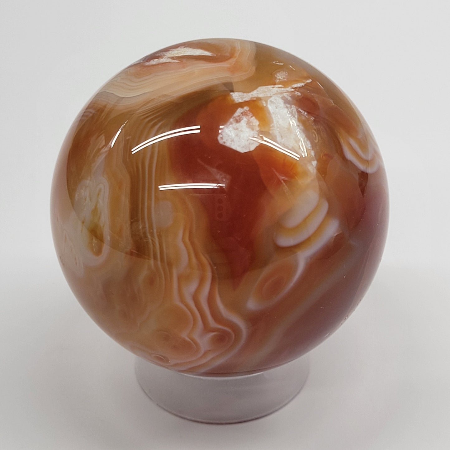 Carnelian sphere