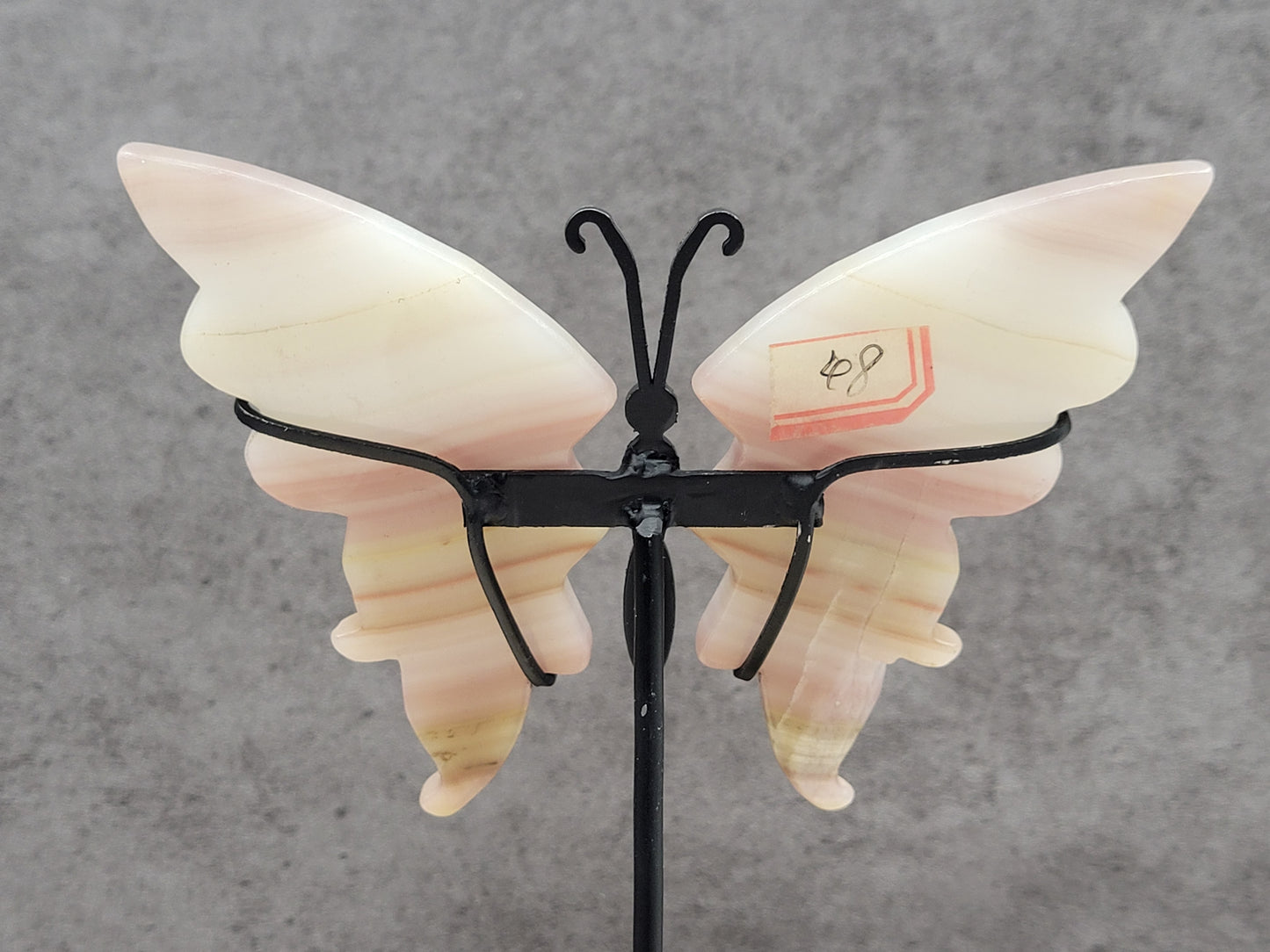 Wings - Pink Banded Calcite
