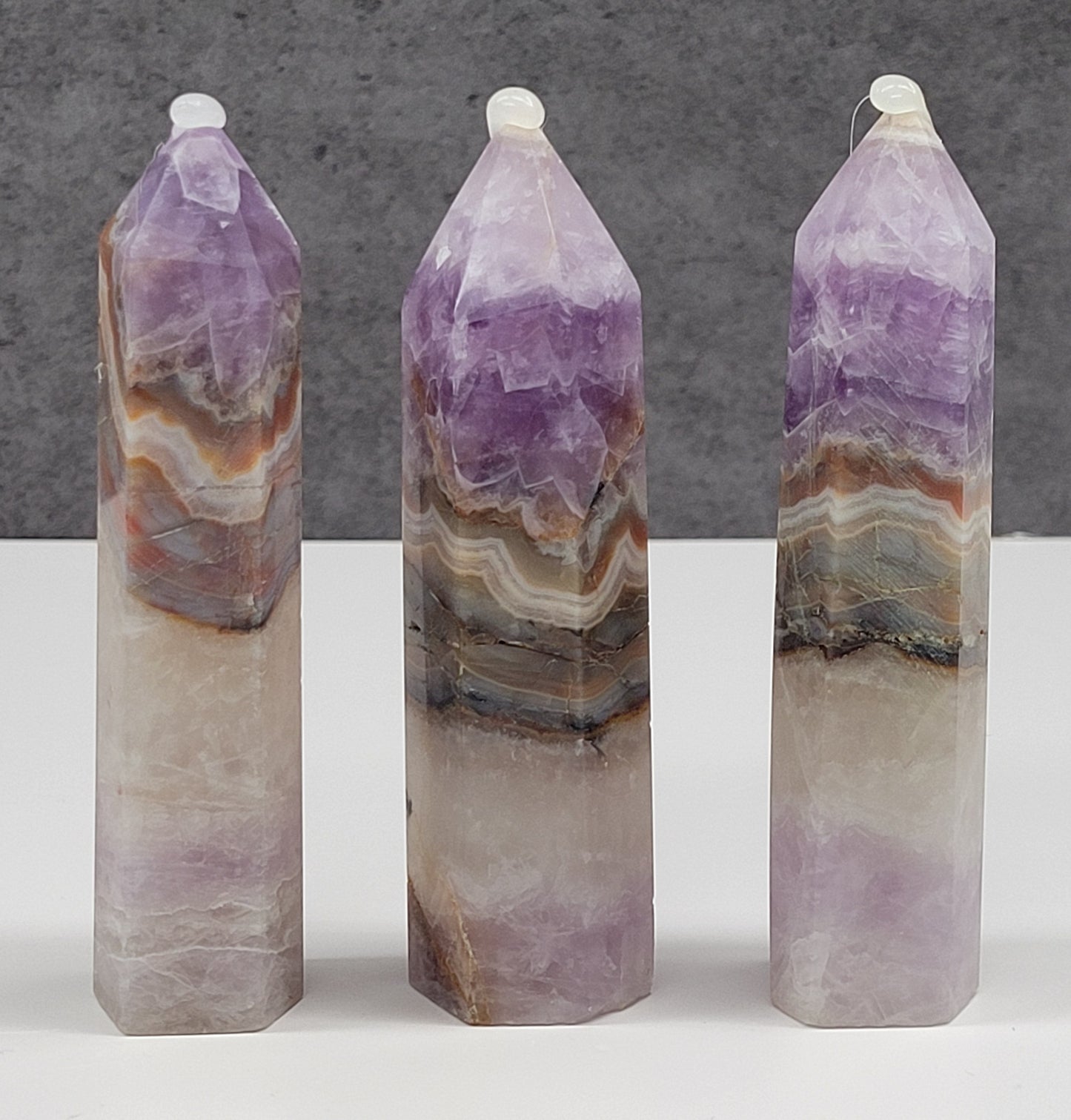 Amethyst w/ Agate tower