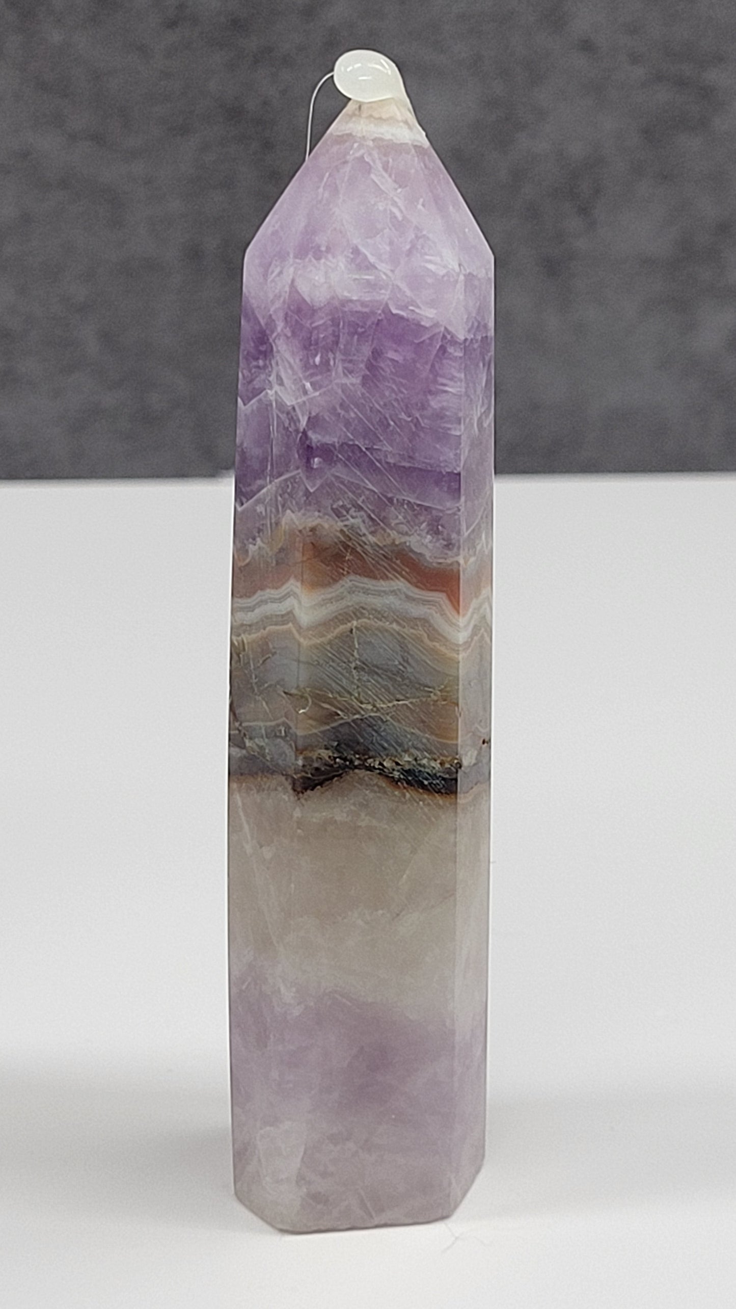 Amethyst w/ Agate tower