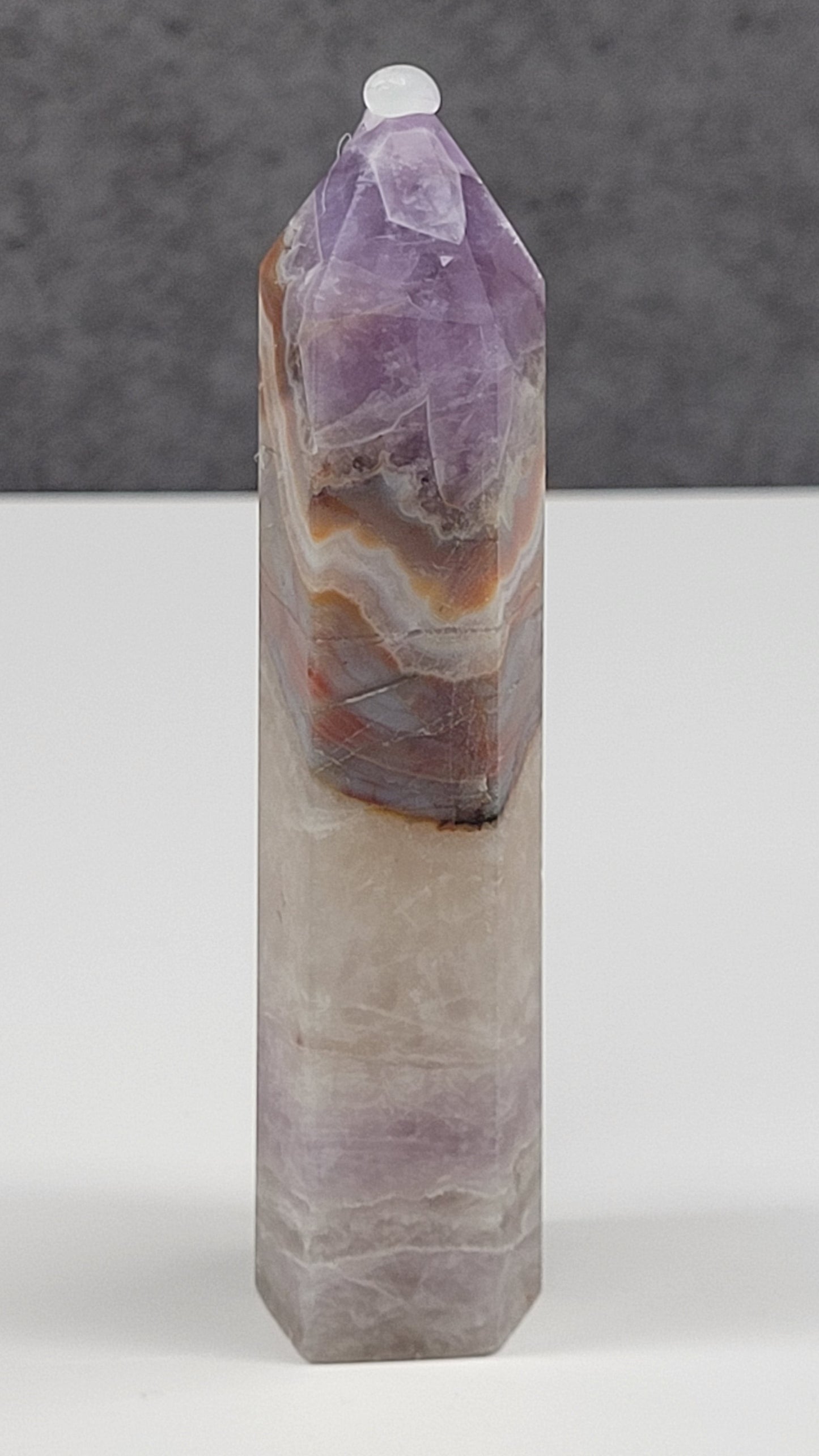 Amethyst w/ Agate tower