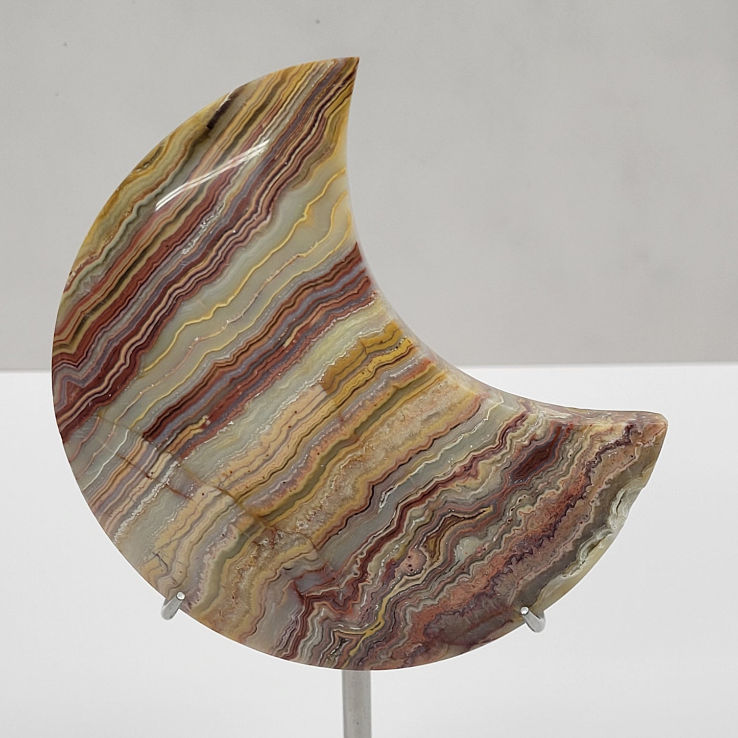 Crazy Lace Agate moon