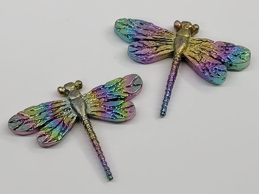 Bismuth carving - Dragonfly