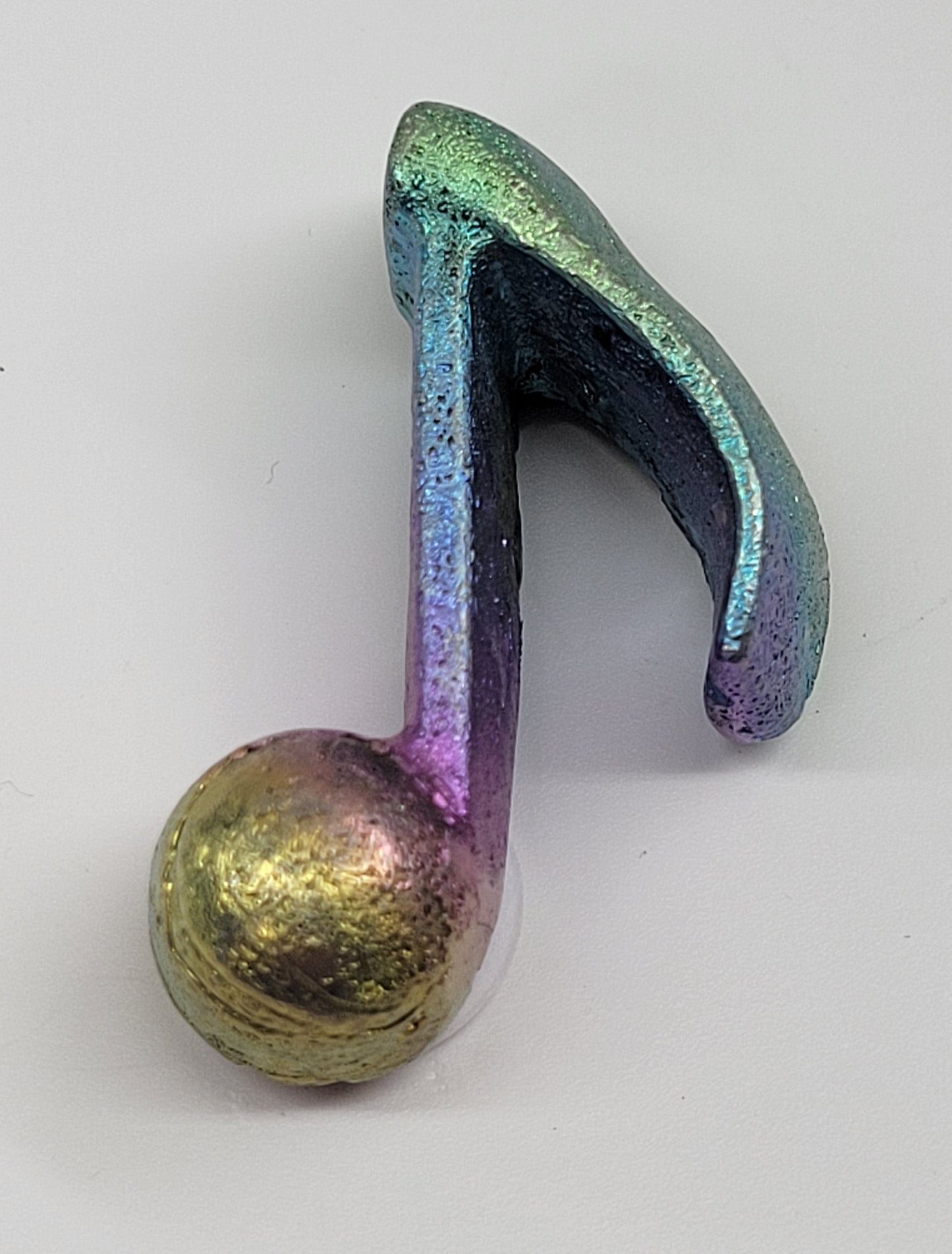 Bismuth carving - Music notes