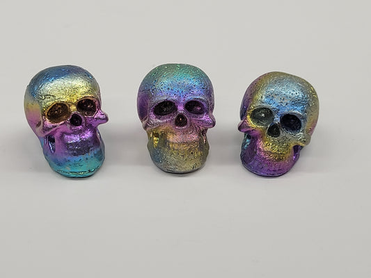 Bismuth carving - Skull