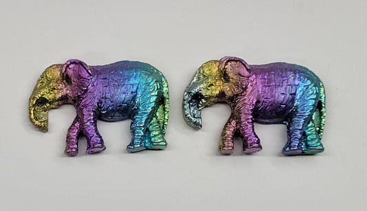Bismuth carving - Elephant