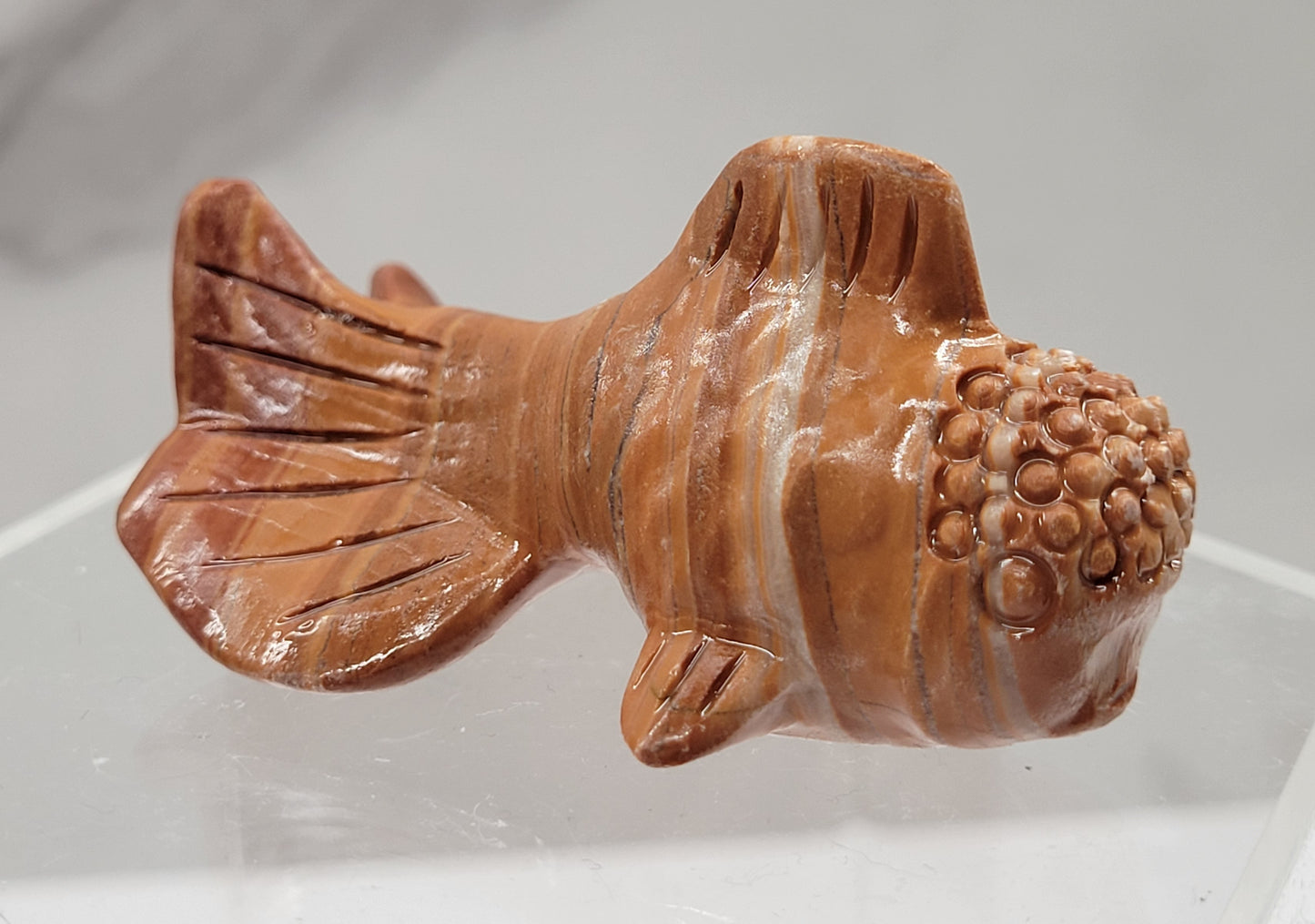 Goldfish carving