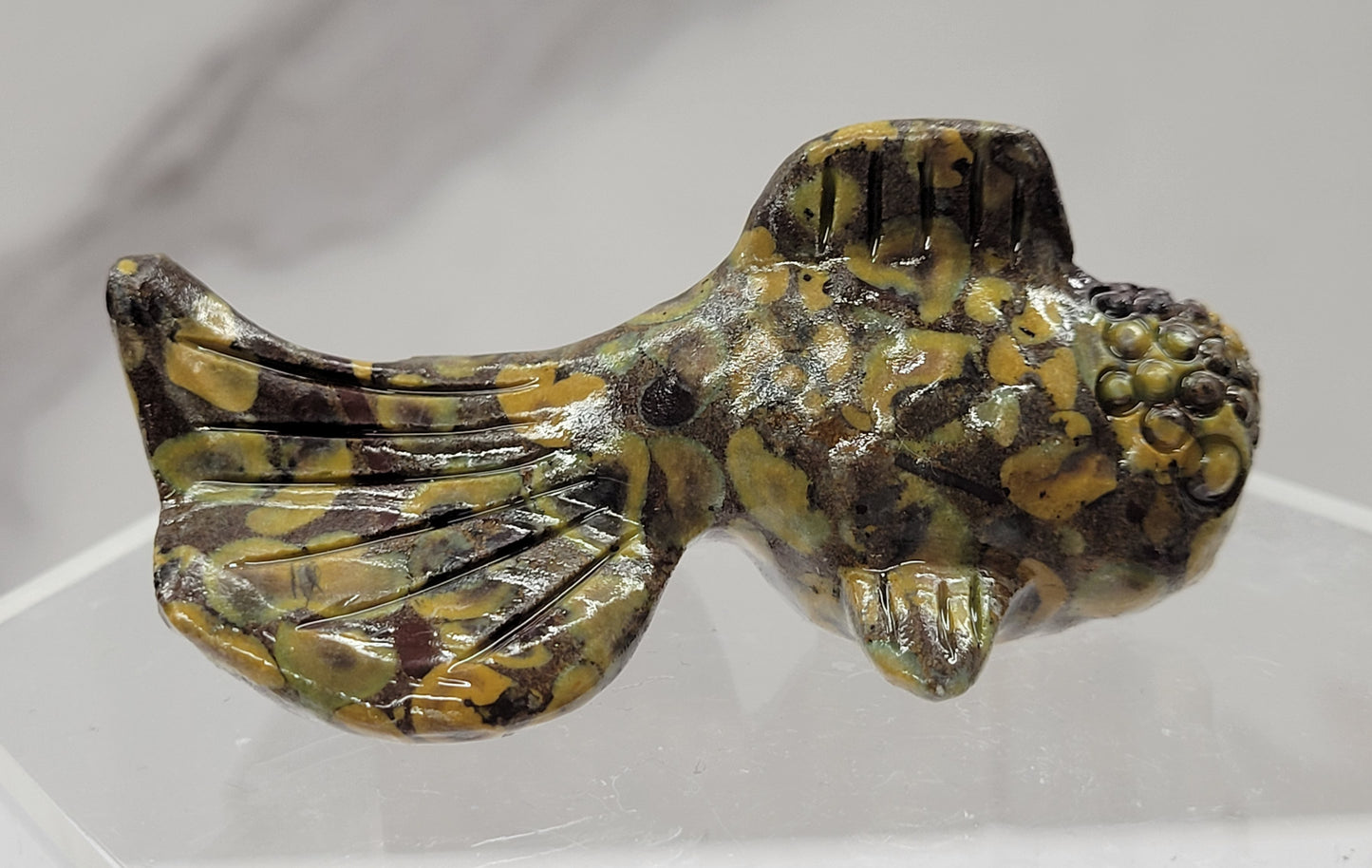 Goldfish carving