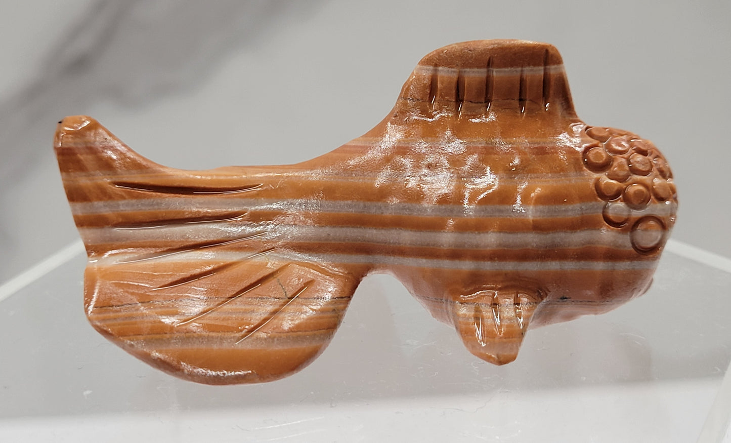 Goldfish carving