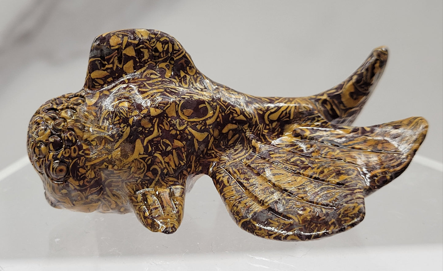 Goldfish carving