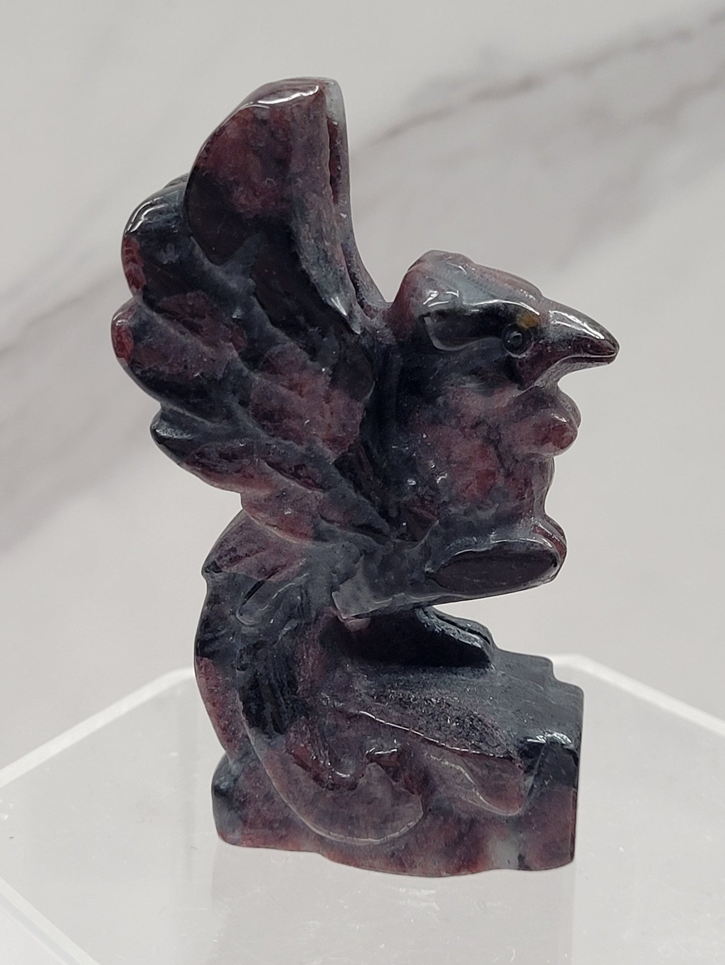 Phoenix carving