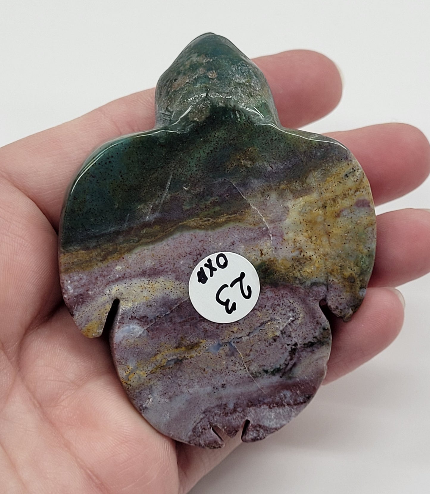 Sea turtle - Ocean Jasper (medium)