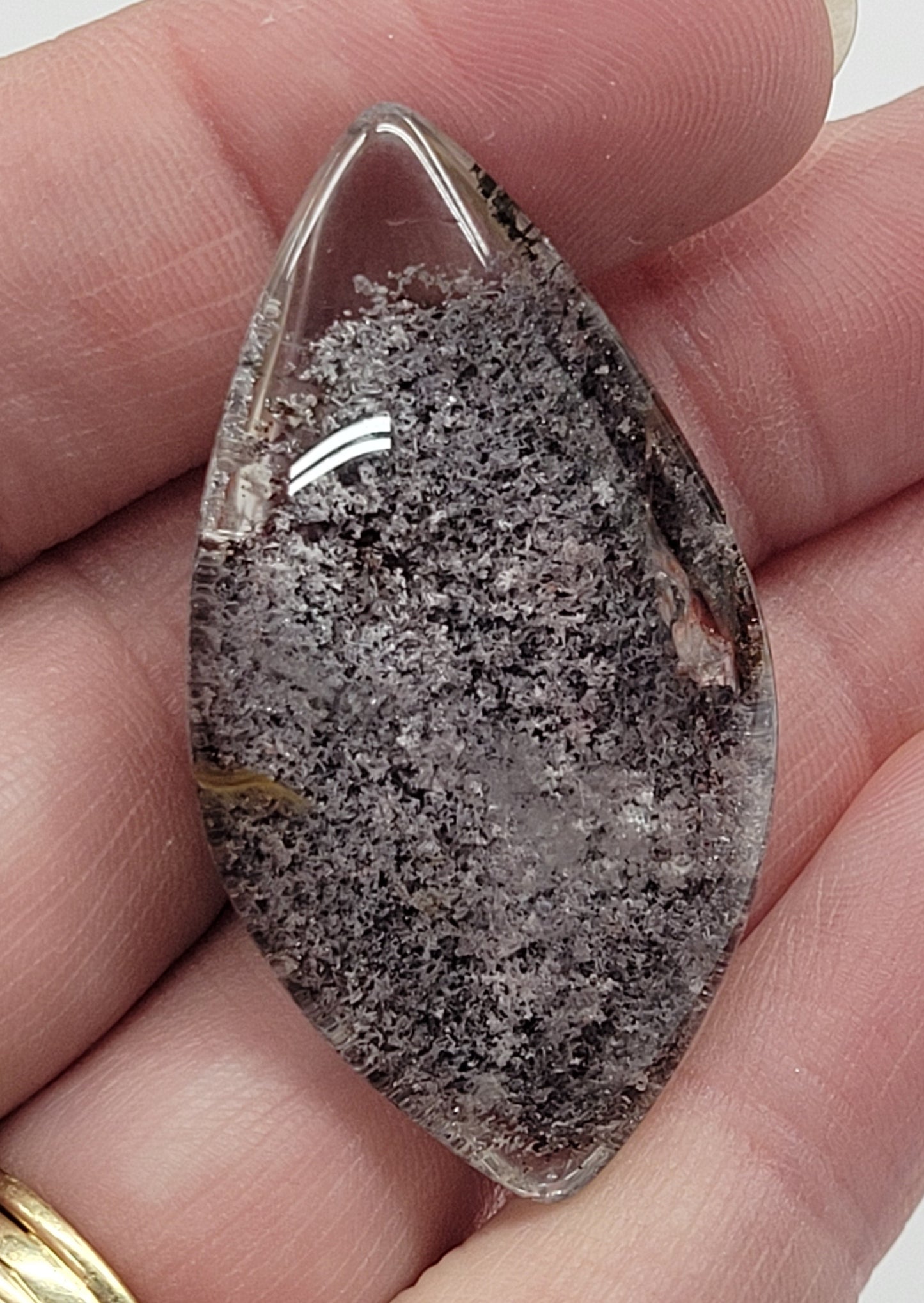 Garden Quartz teardrop/pendant