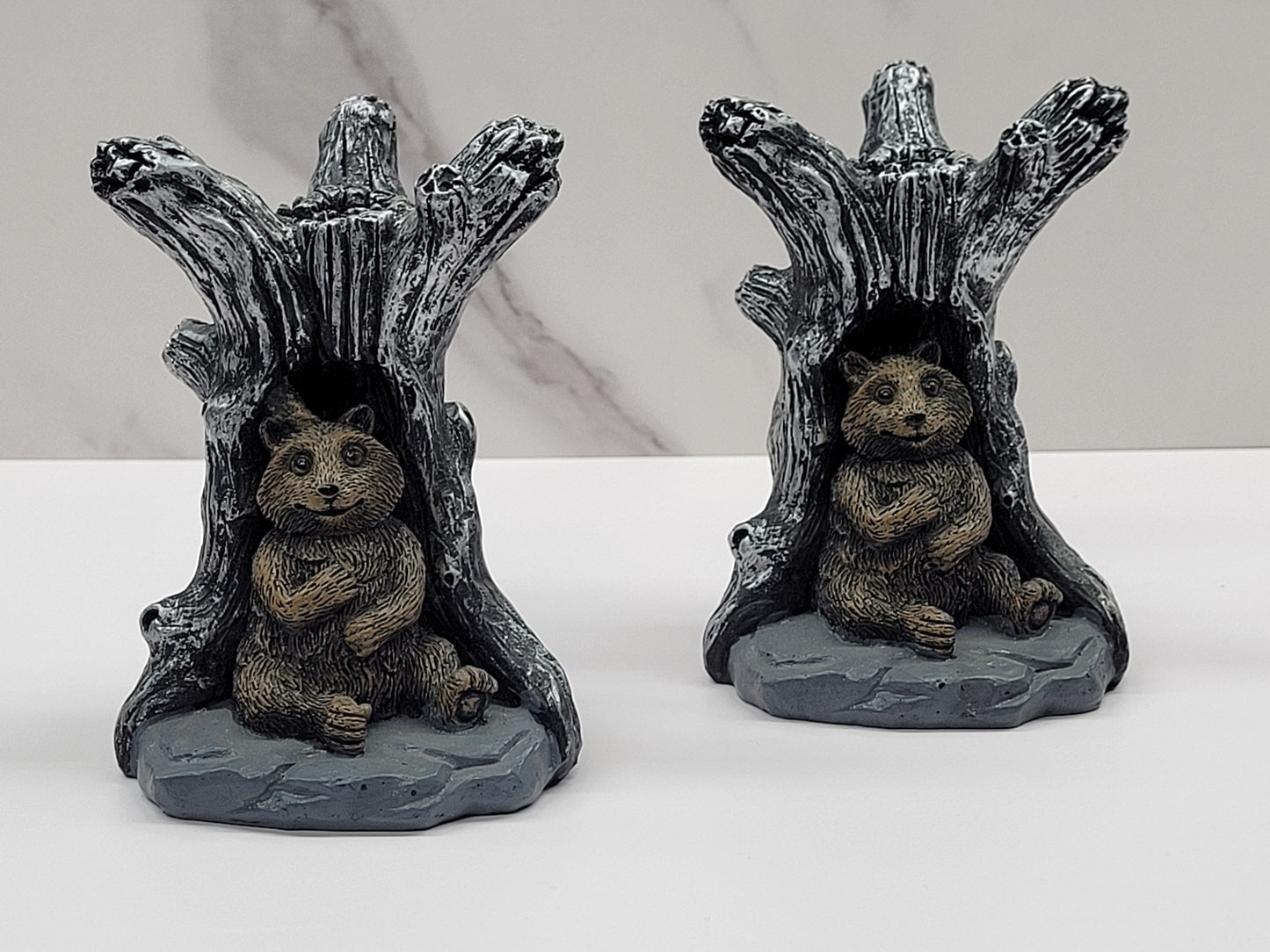 Sphere stand - Tree with bear