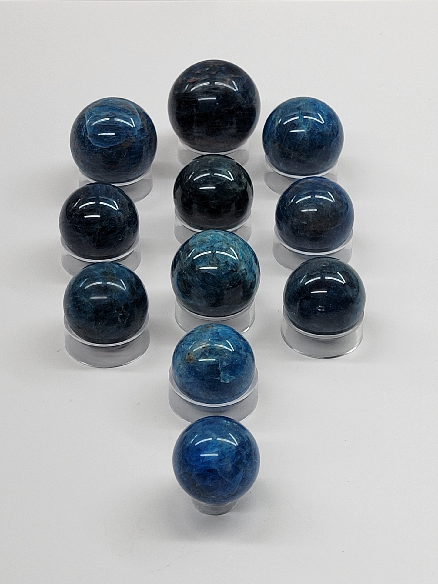 Blue Apatite sphere