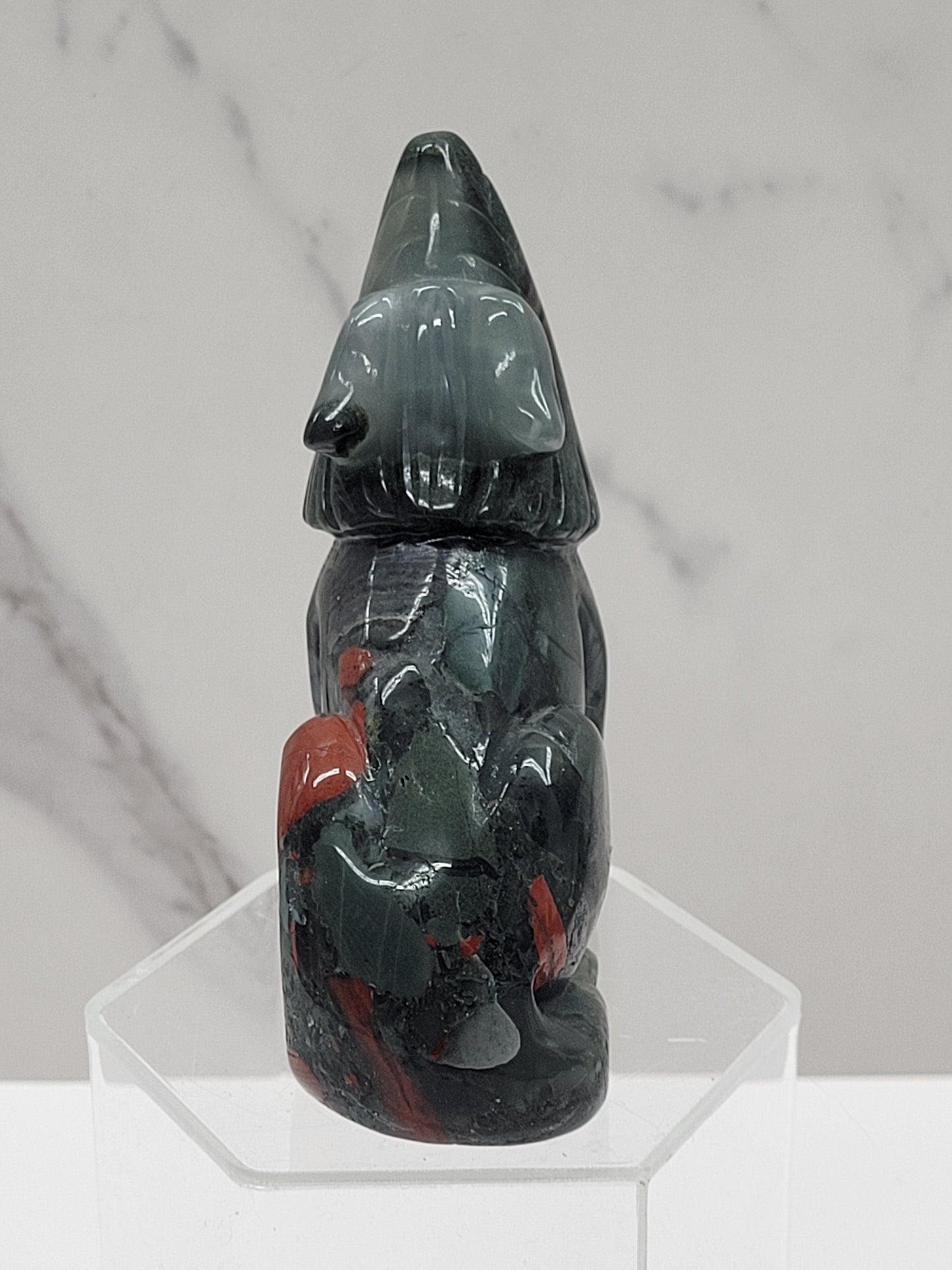 African Bloodstone wolf (L)