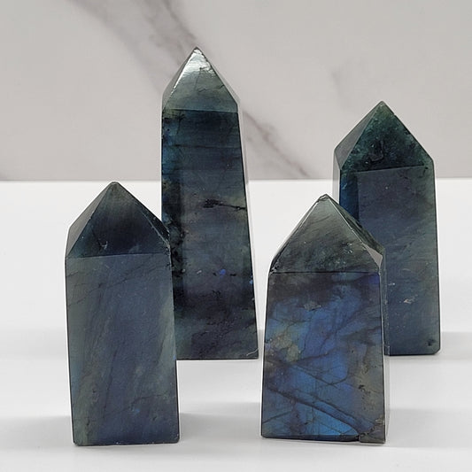 Labradorite tower