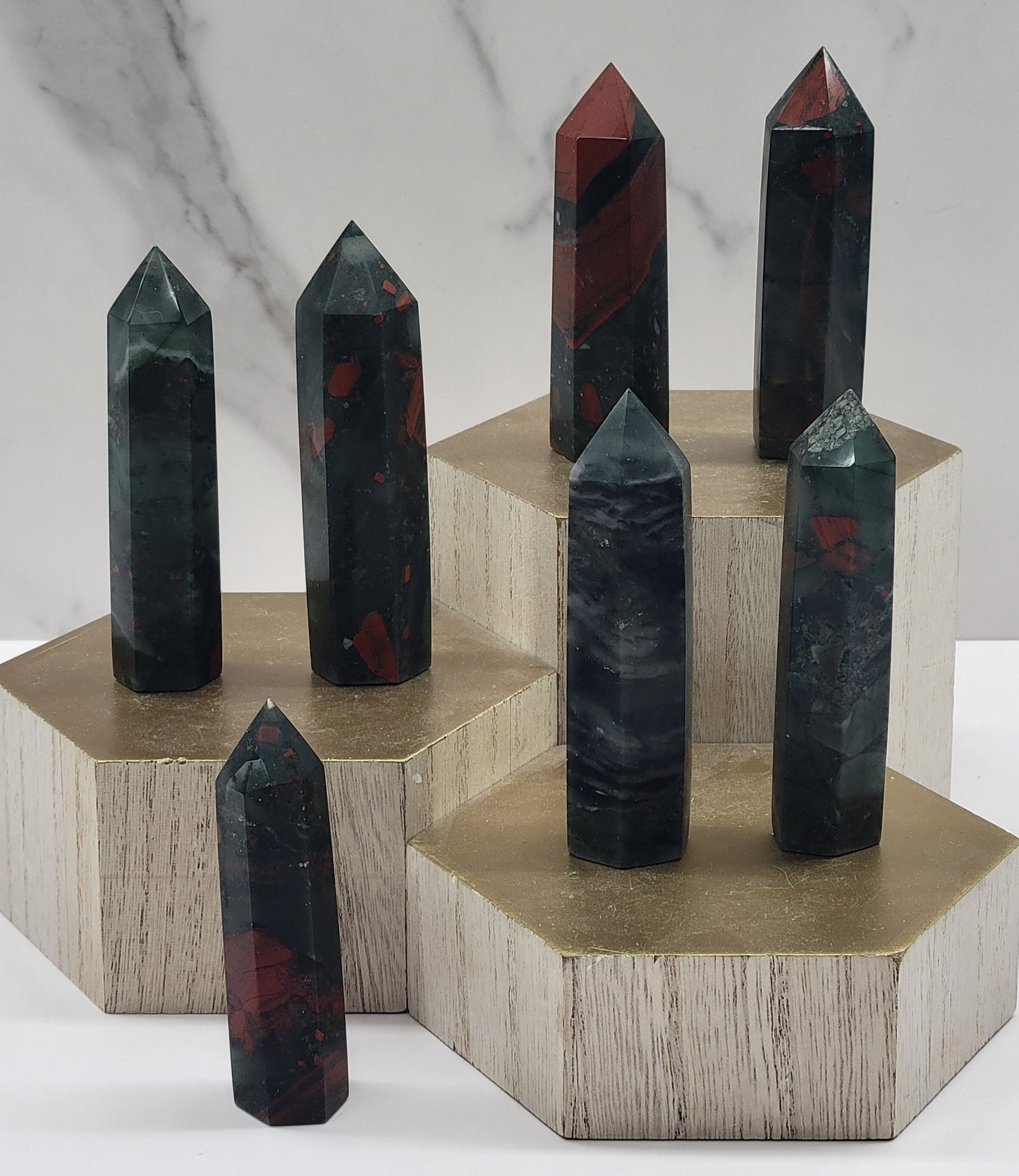 African Bloodstone tower
