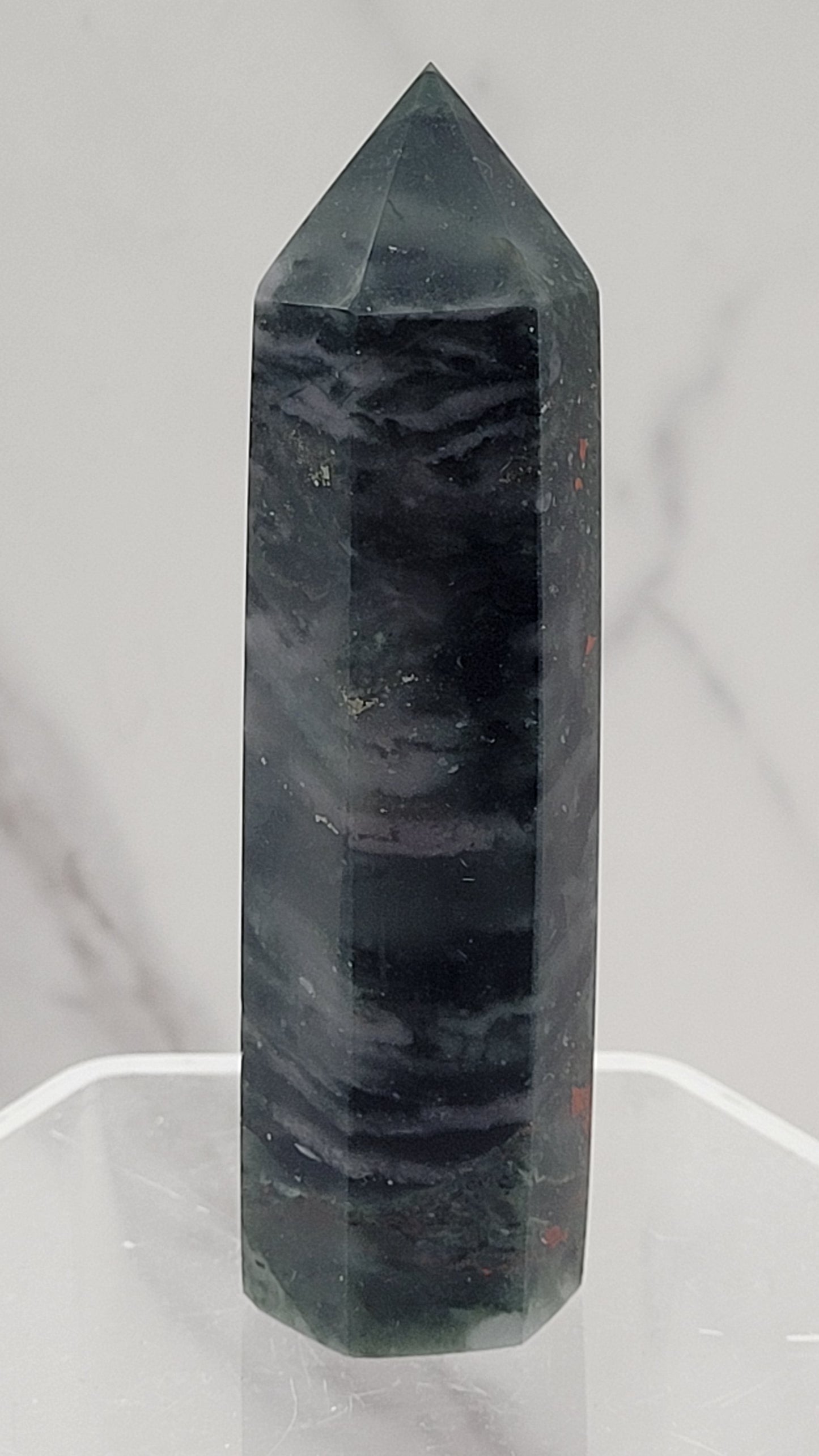 African Bloodstone tower