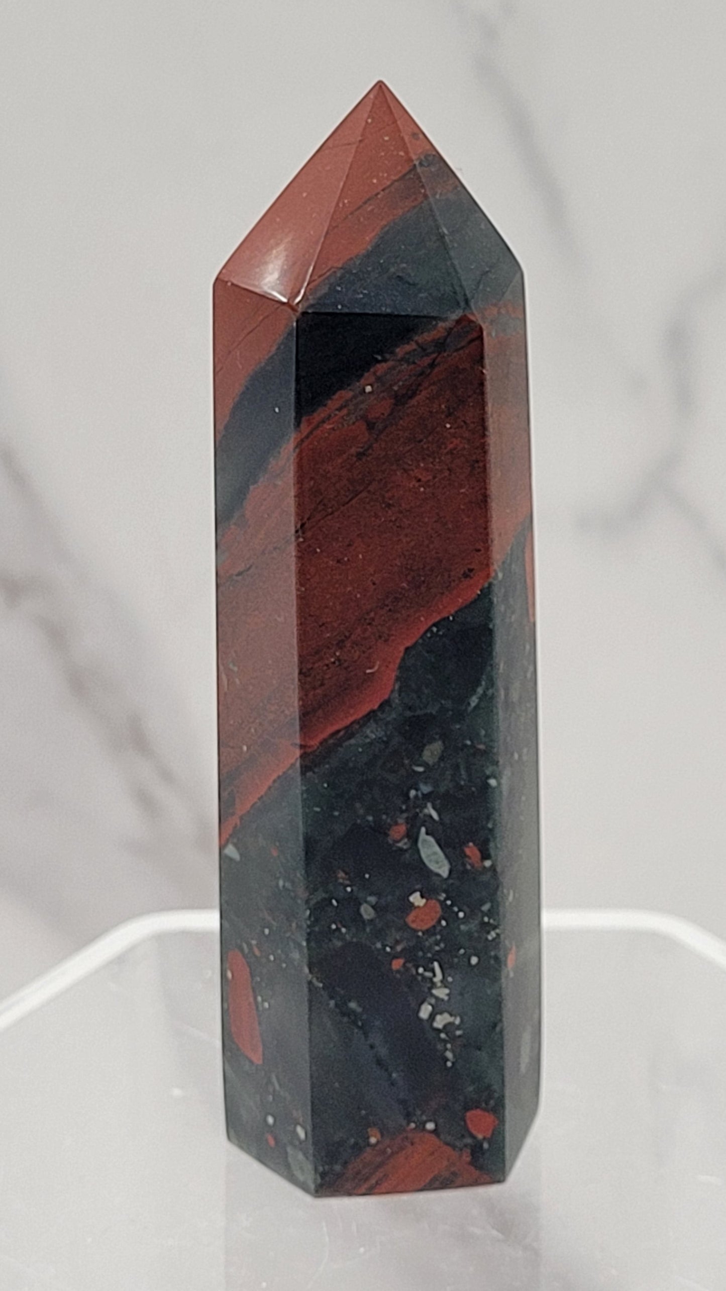 African Bloodstone tower