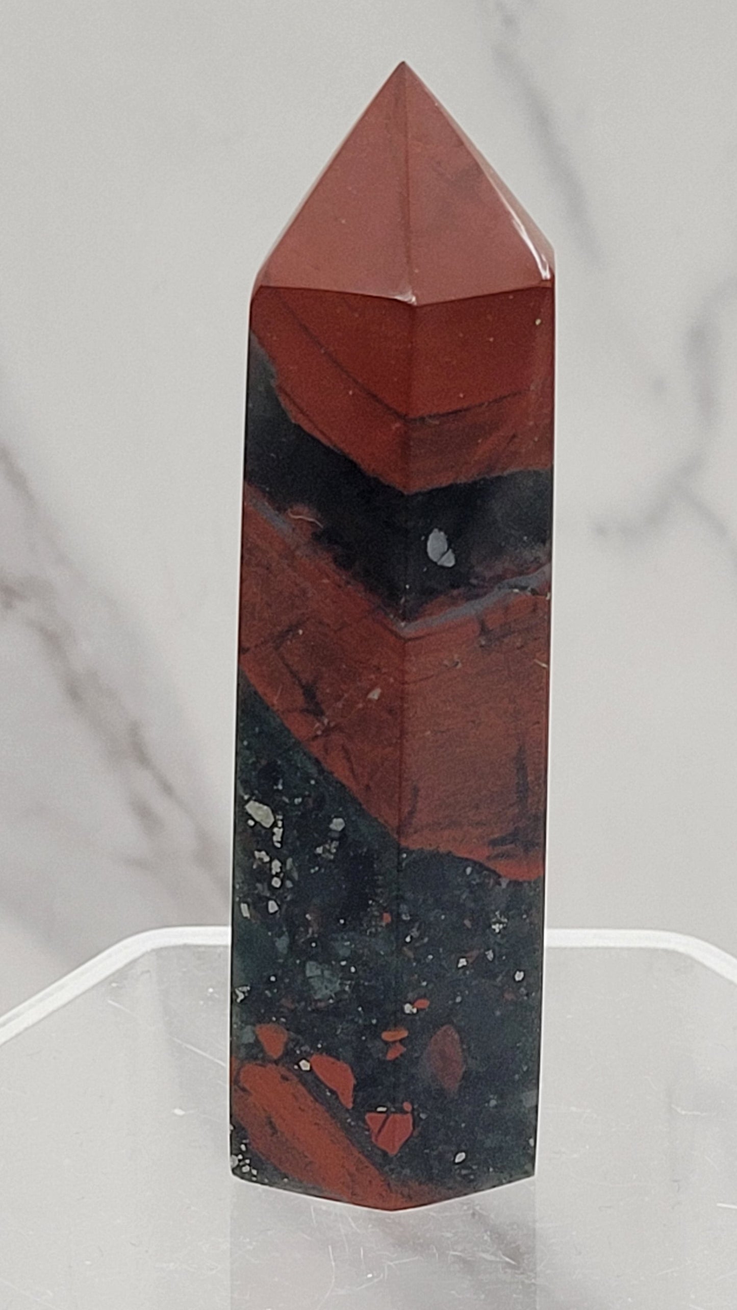 African Bloodstone tower