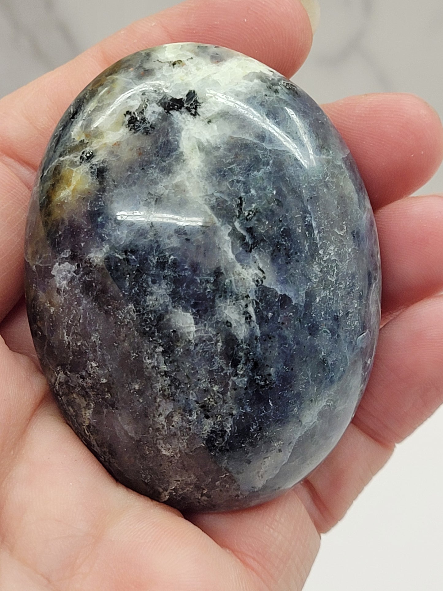 Iolite/Cordierite palm