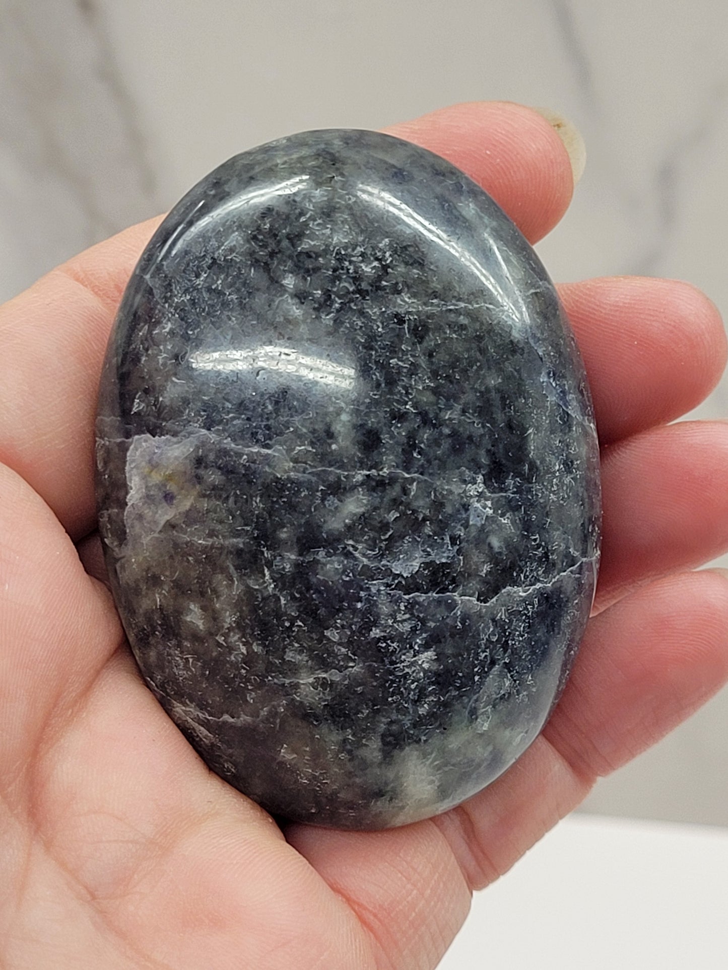 Iolite/Cordierite palm