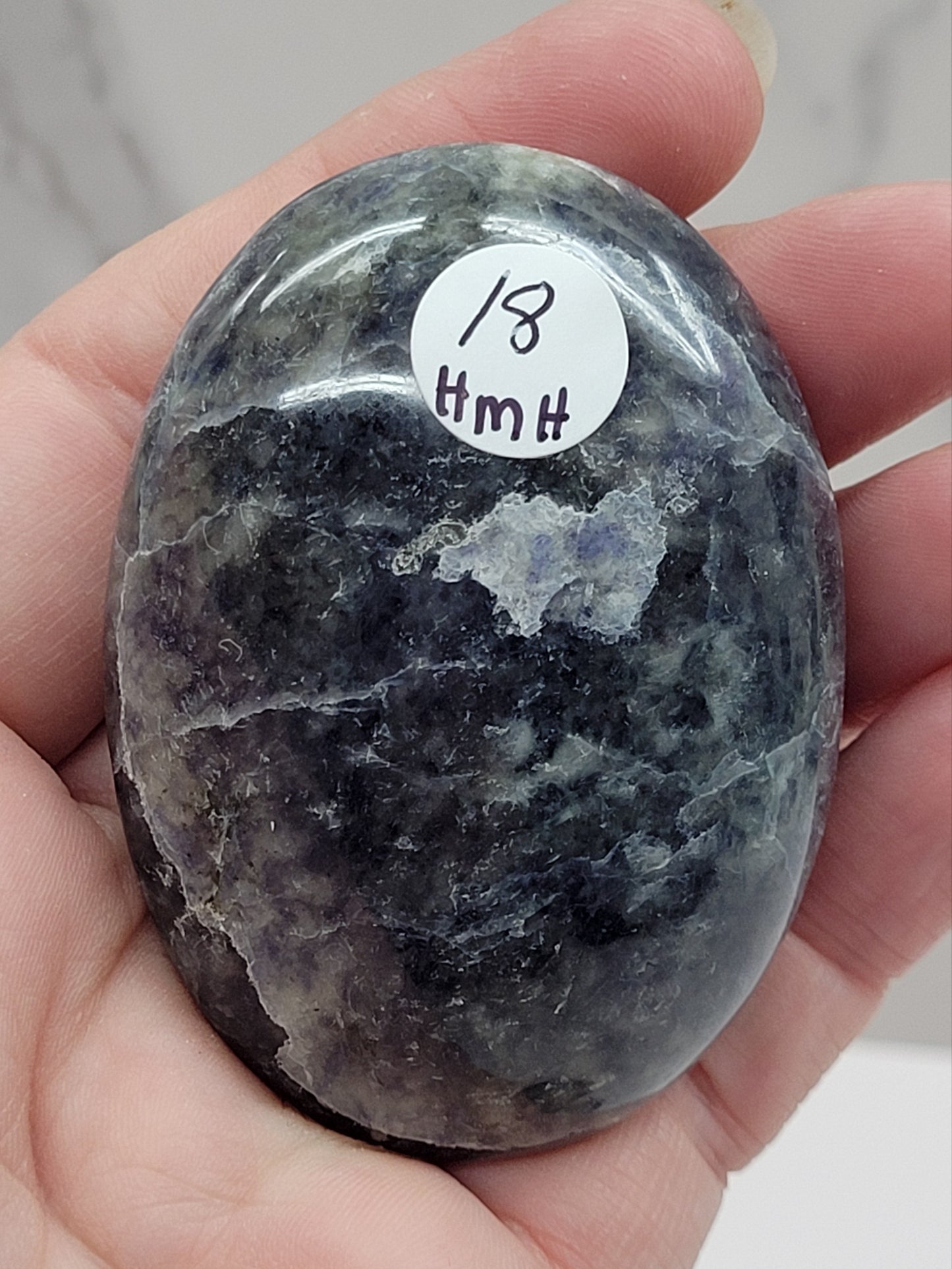 Iolite/Cordierite palm