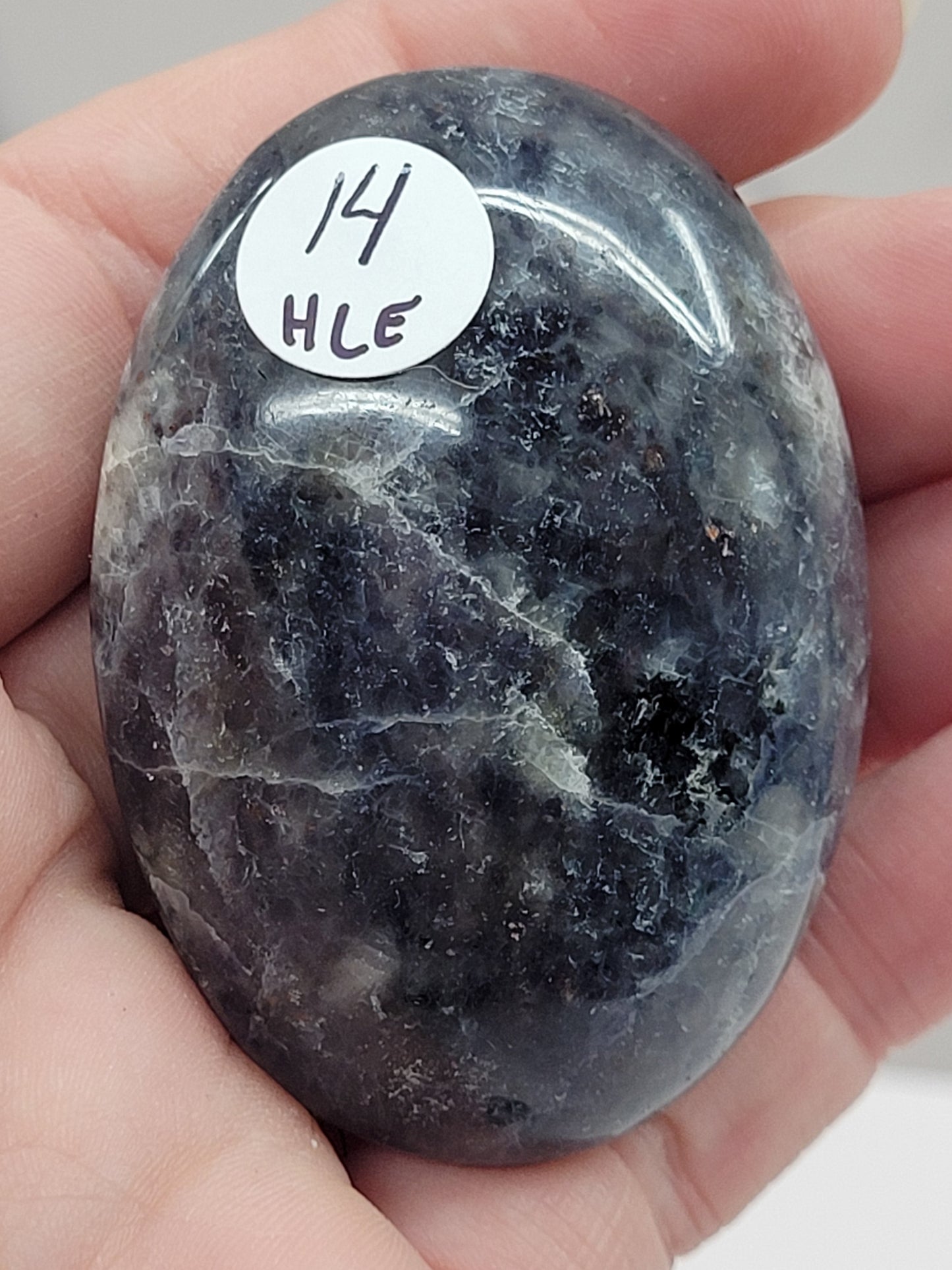 Iolite/Cordierite palm