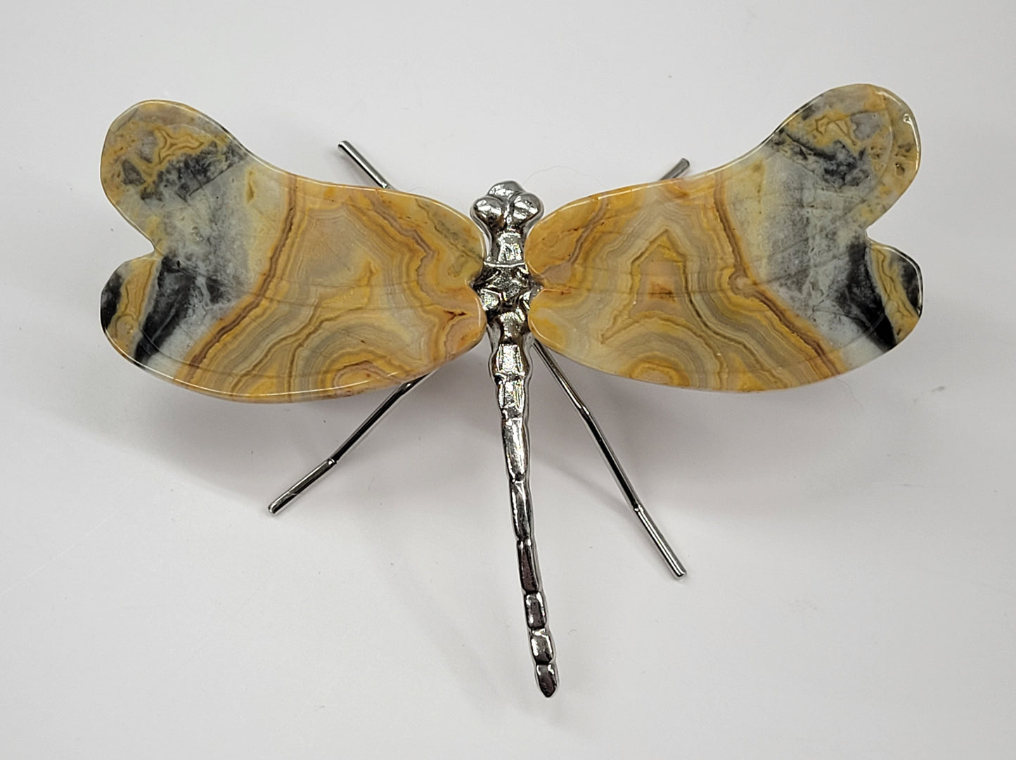 Dragonfly wings - metal body (L)