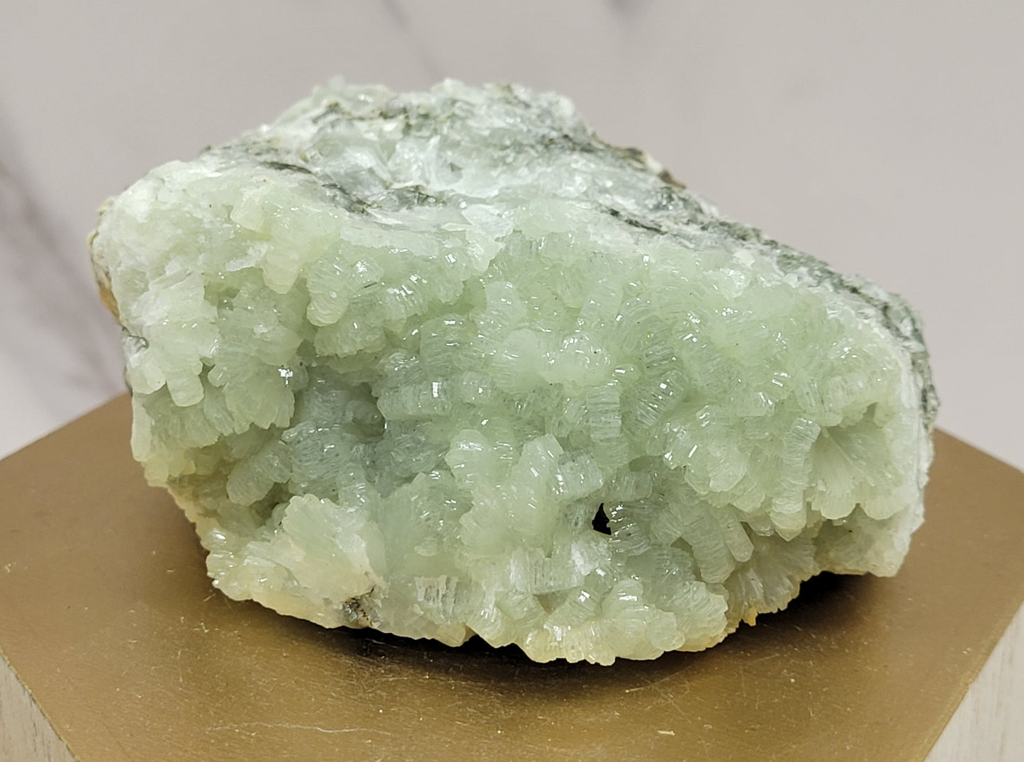 Prehnite specimens
