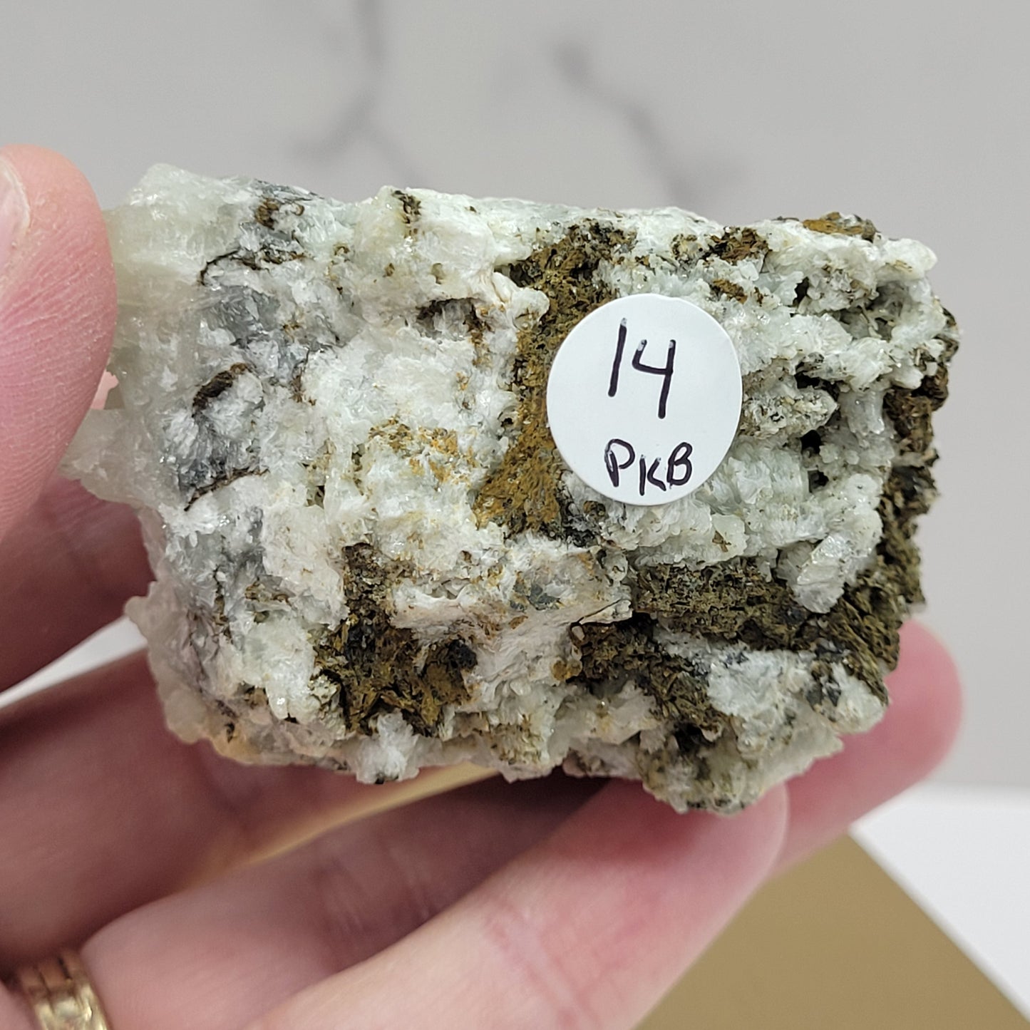 Prehnite specimens