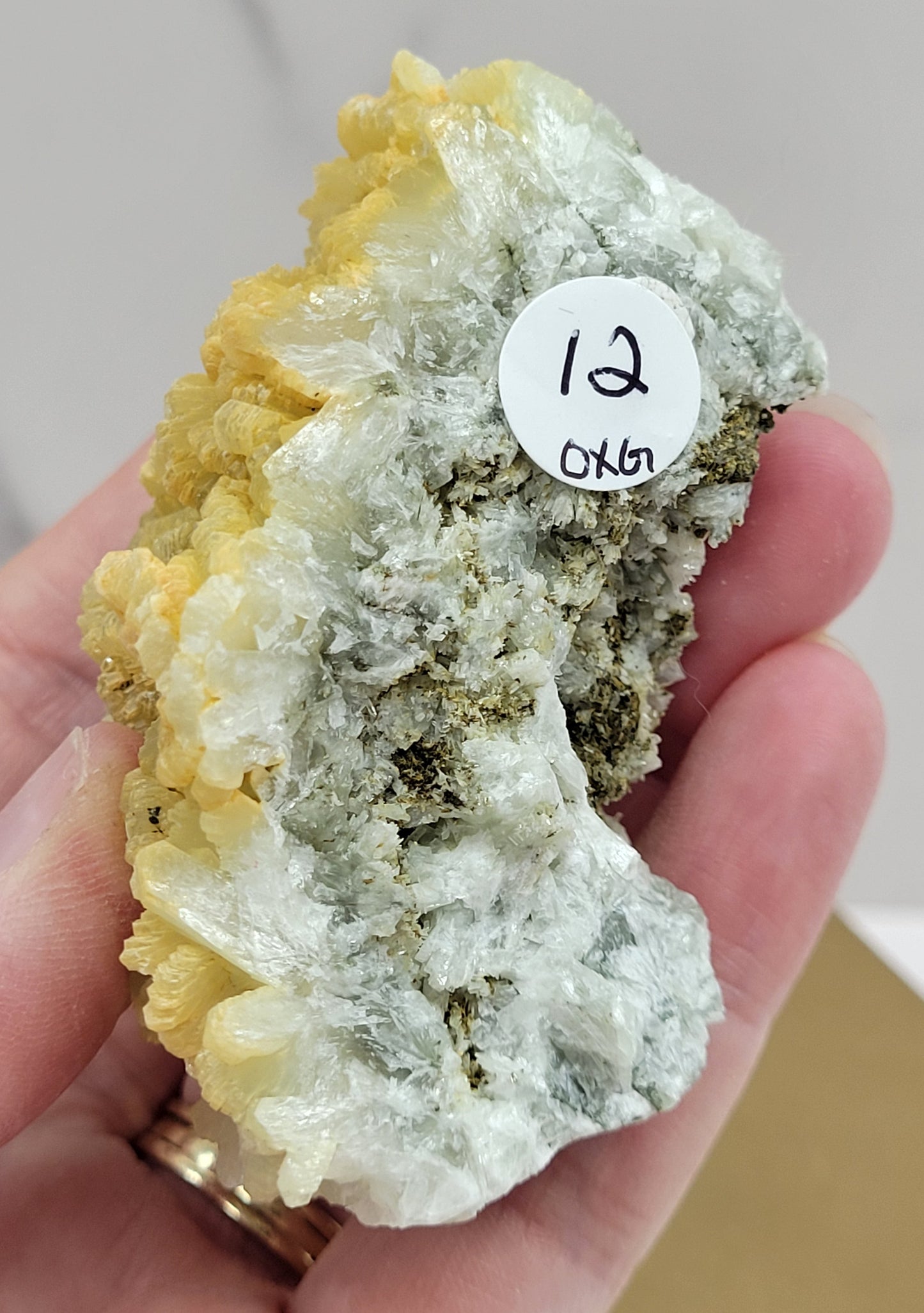 Prehnite specimens