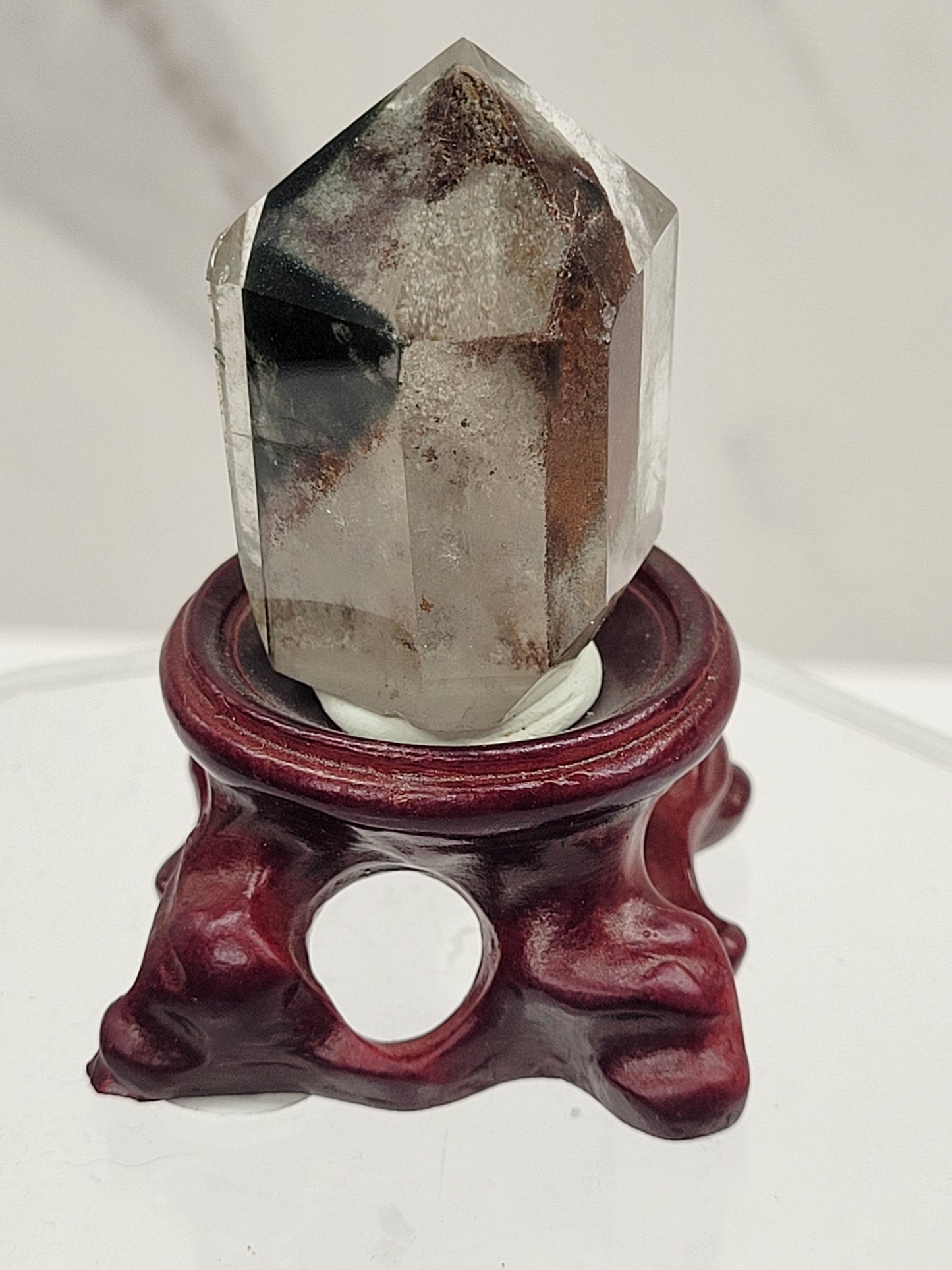 Garden Quartz tower/free form on stand