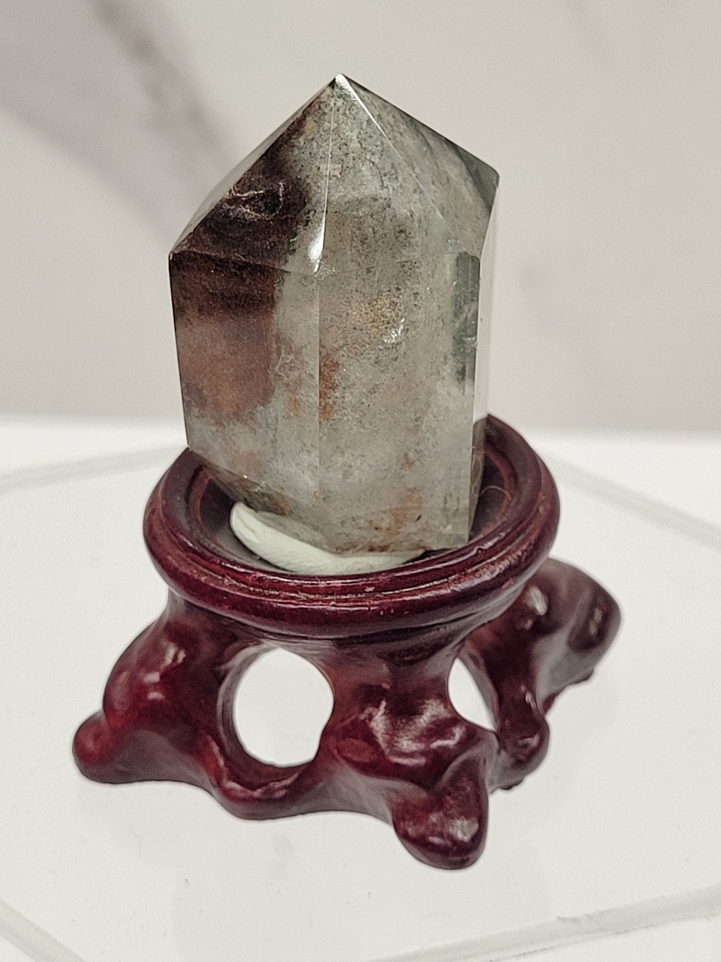 Garden Quartz tower/free form on stand