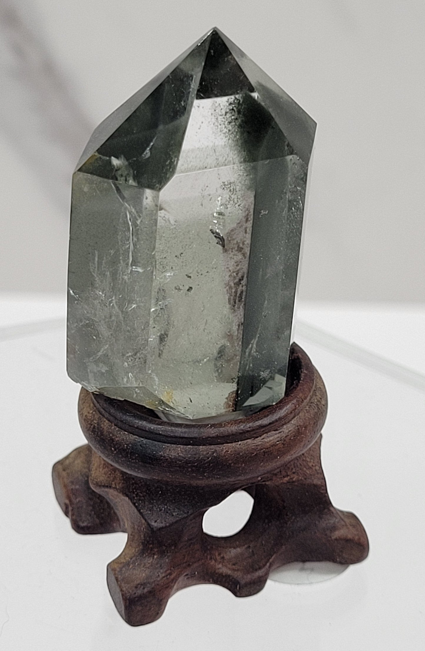 Garden Quartz tower/free form on stand