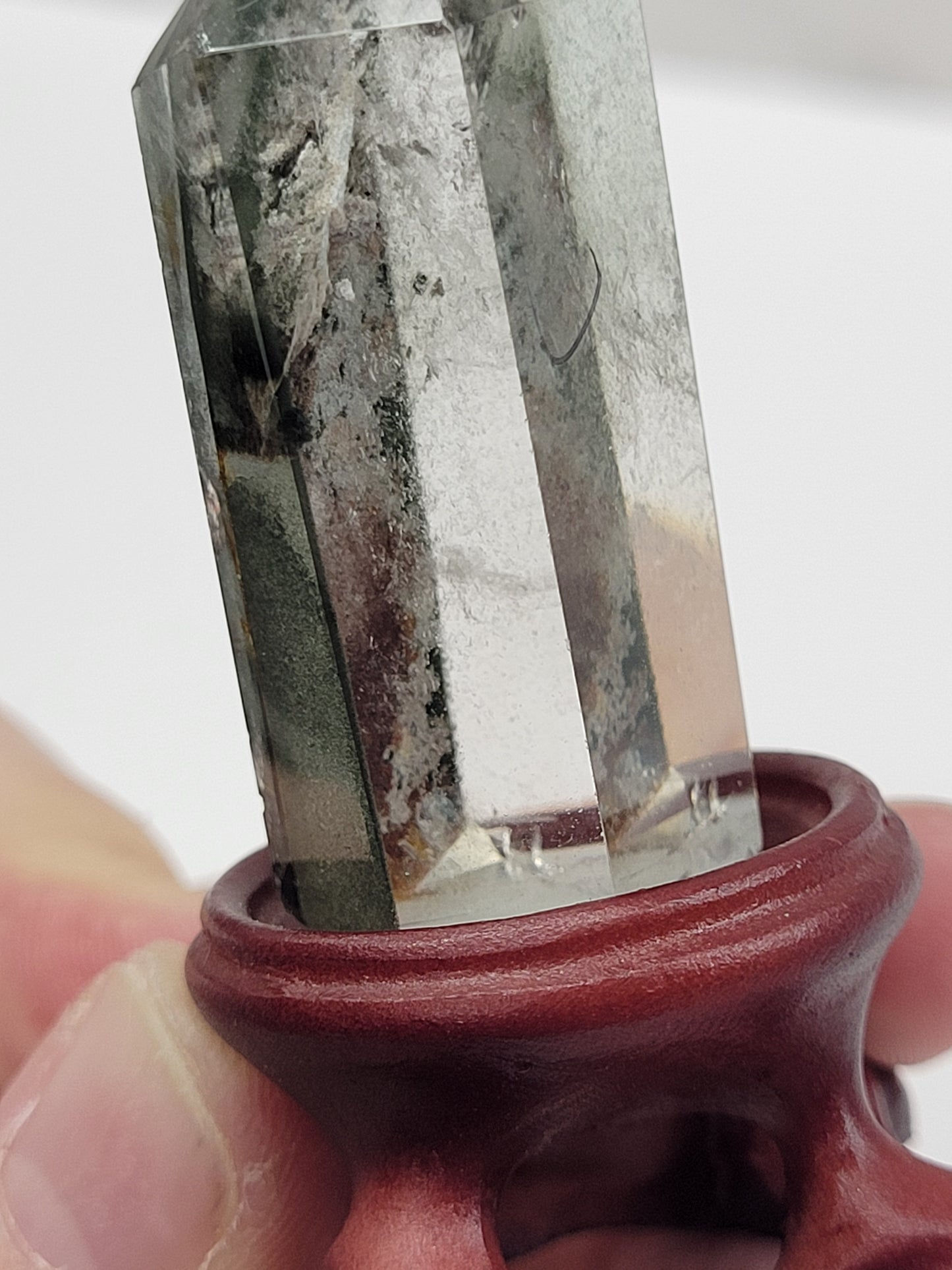 Garden Quartz tower/free form on stand