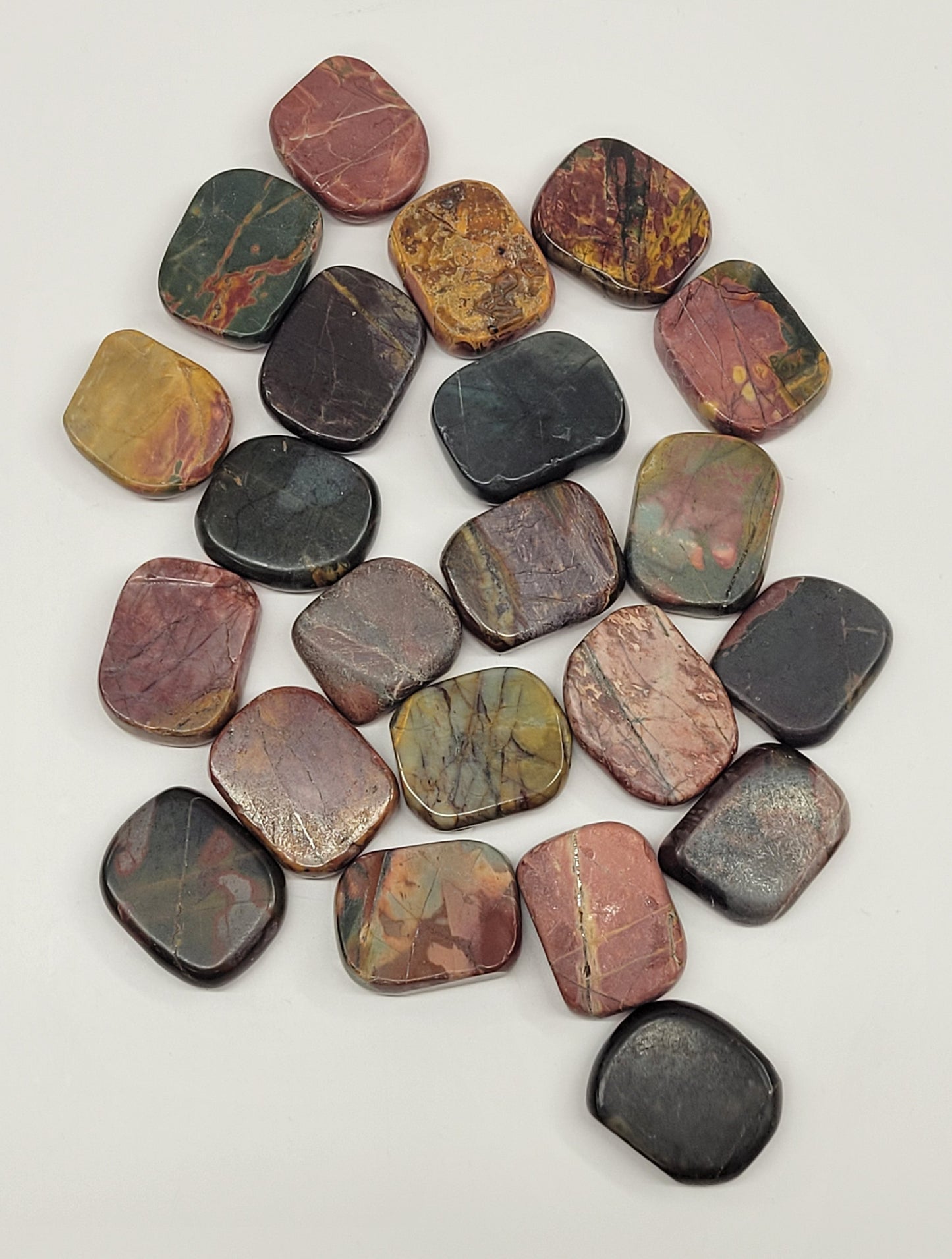 Cherry Creek Jasper mini coin/tumble