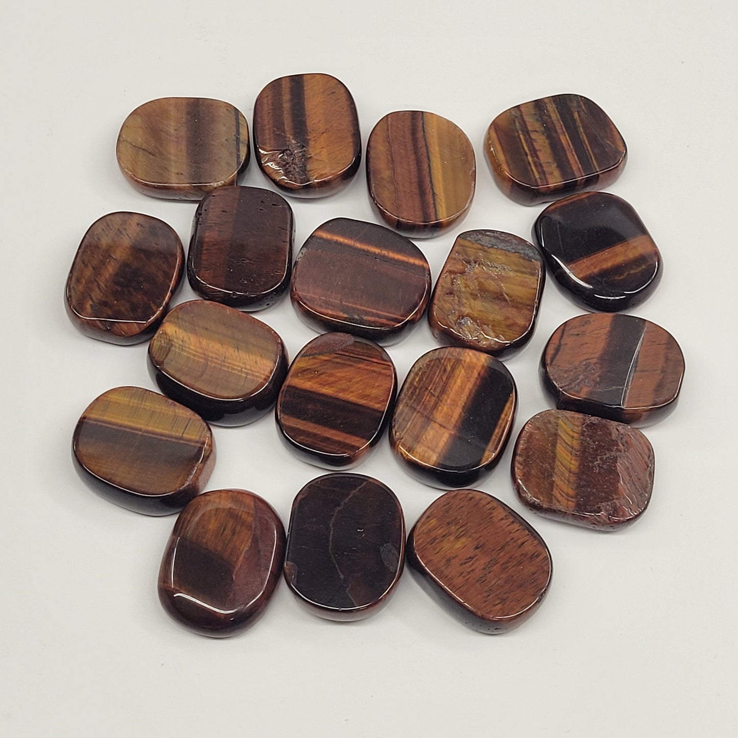 Red Tigers Eye mini coin/tumble
