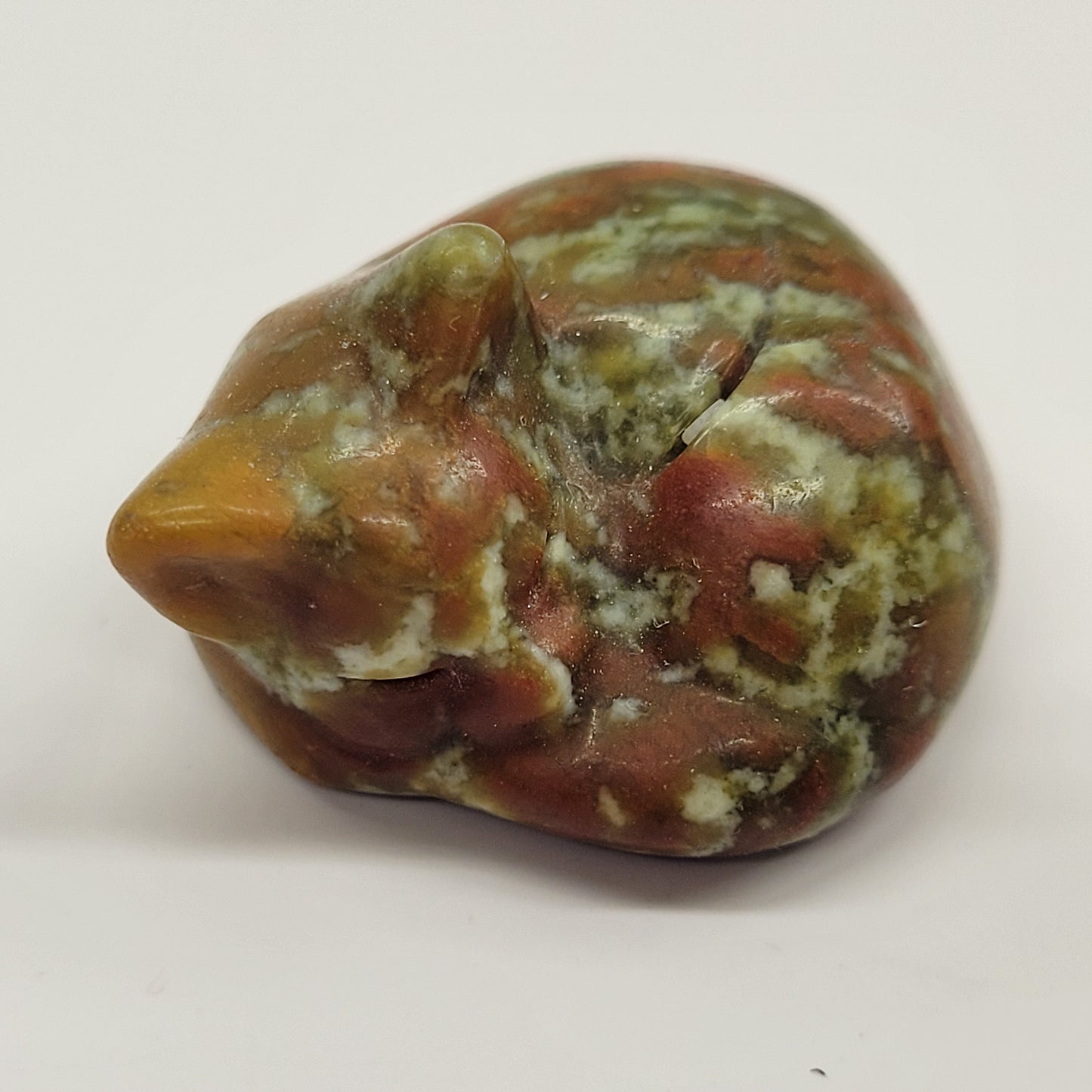 Cat/kitty carvings - sleeping (small)