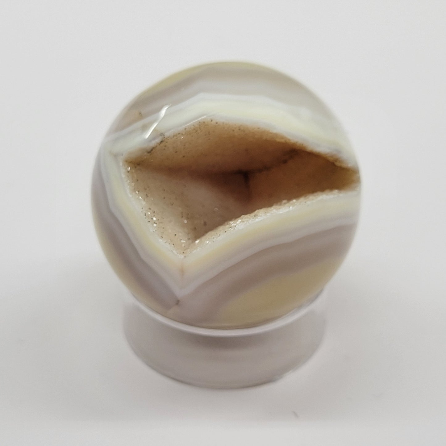 Drusy Agate sphere