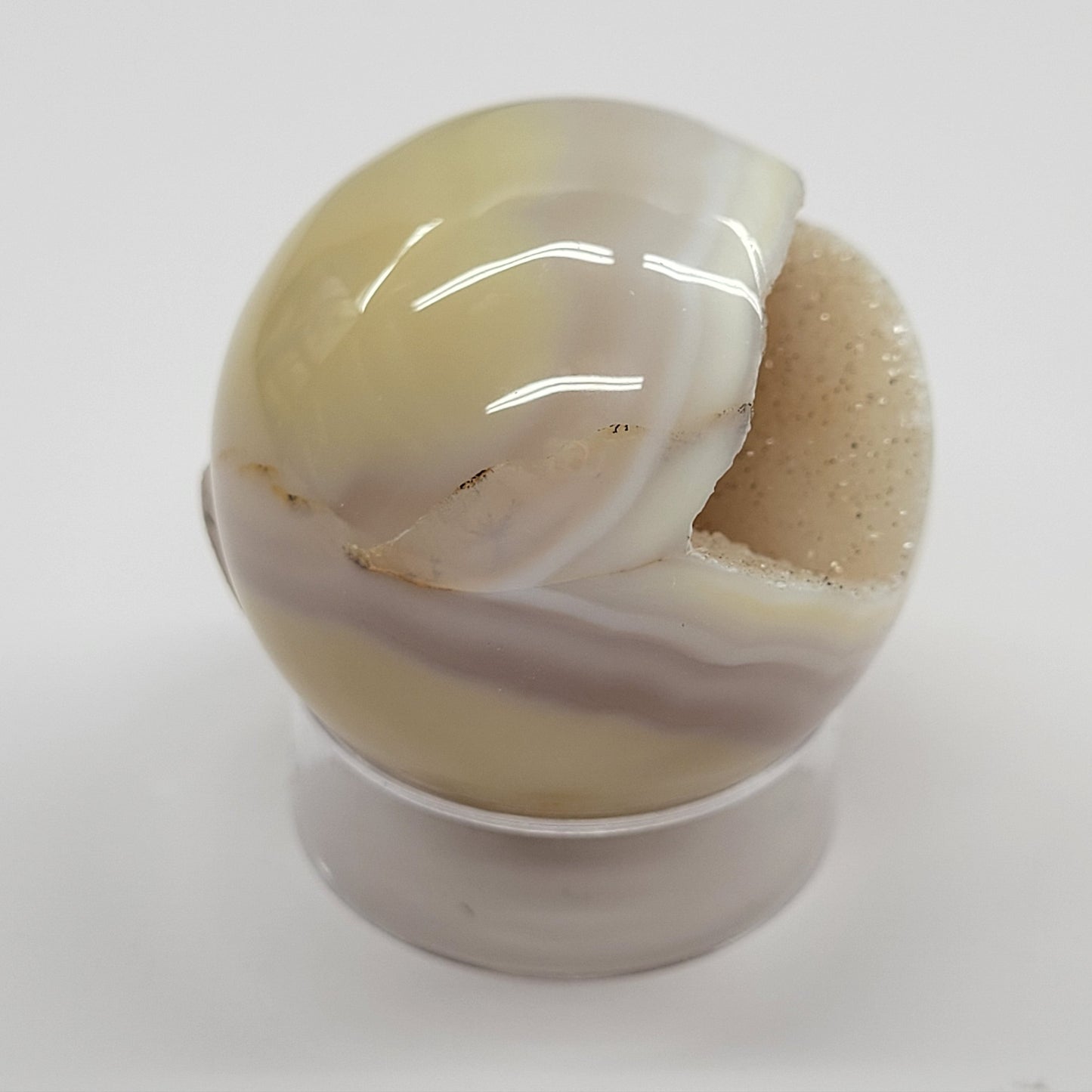 Drusy Agate sphere