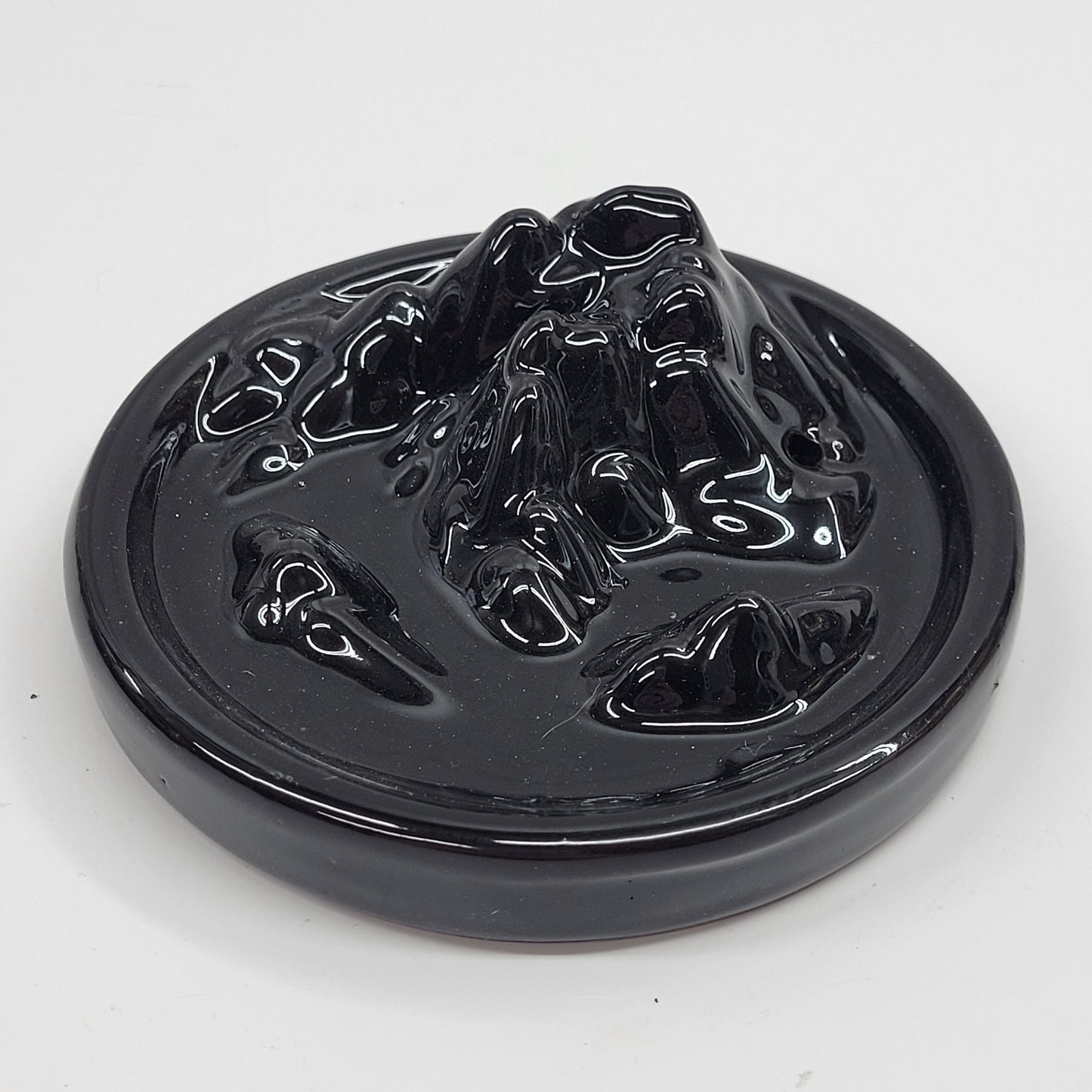 Backflow incense burner - Mountain range