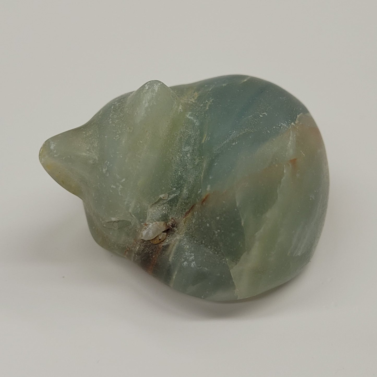 Cat/kitty carvings - sleeping (small)