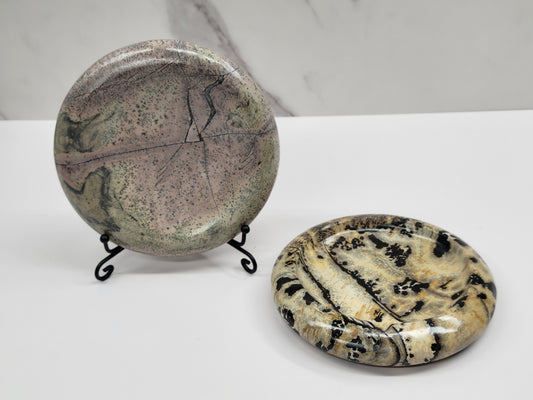 Picture Jasper shallow bowl/plate