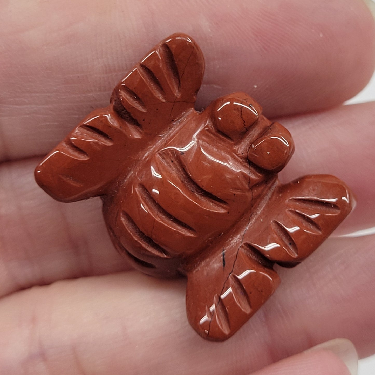 Mini bee/flying insect carvings