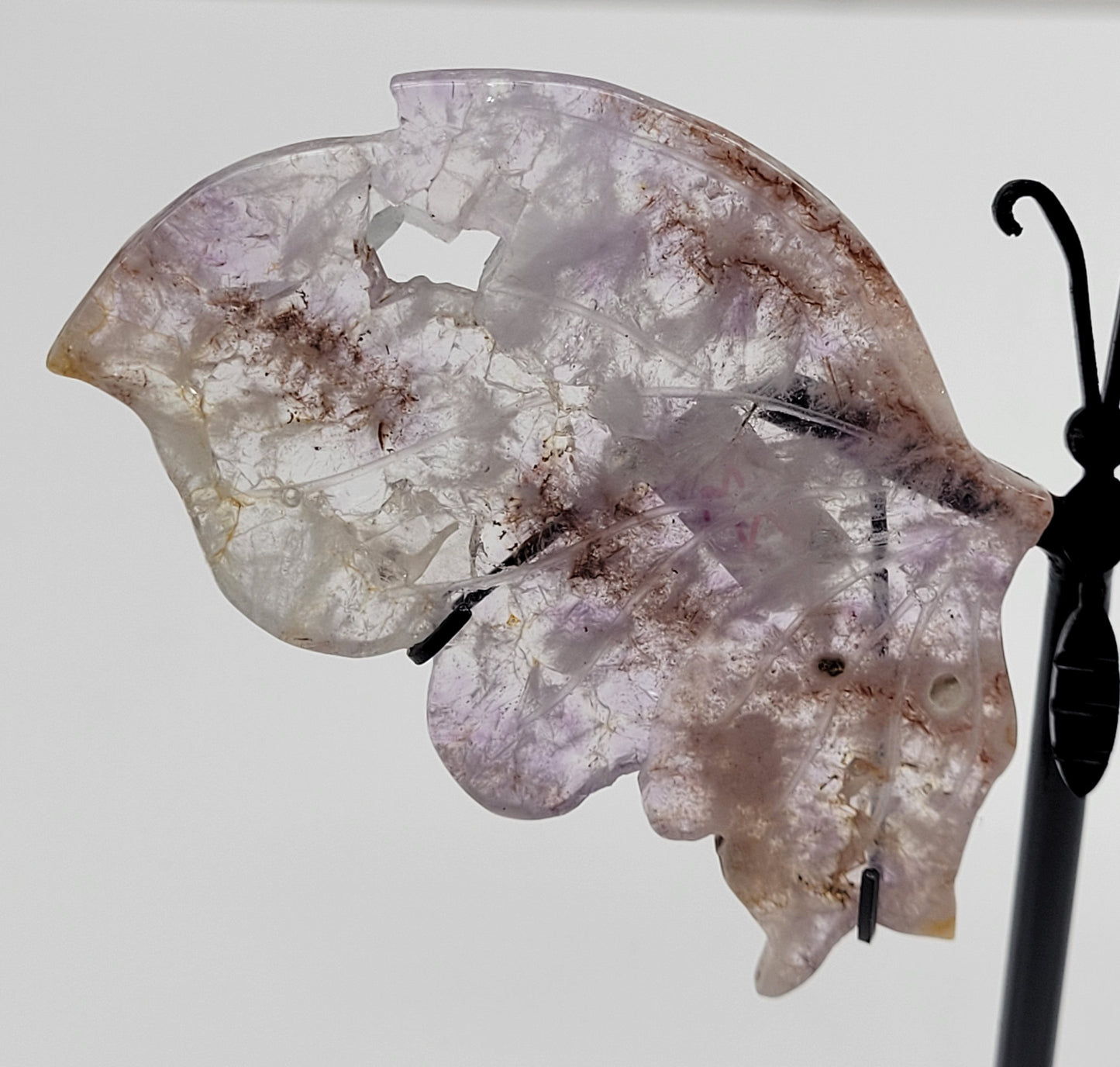 Wings - Pink Amethyst butterfly