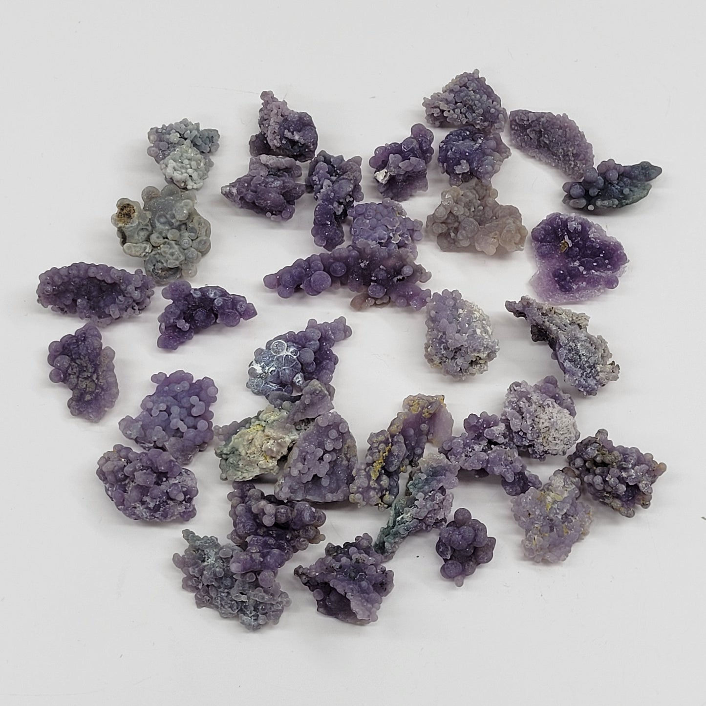 Grape Agate raw specimens